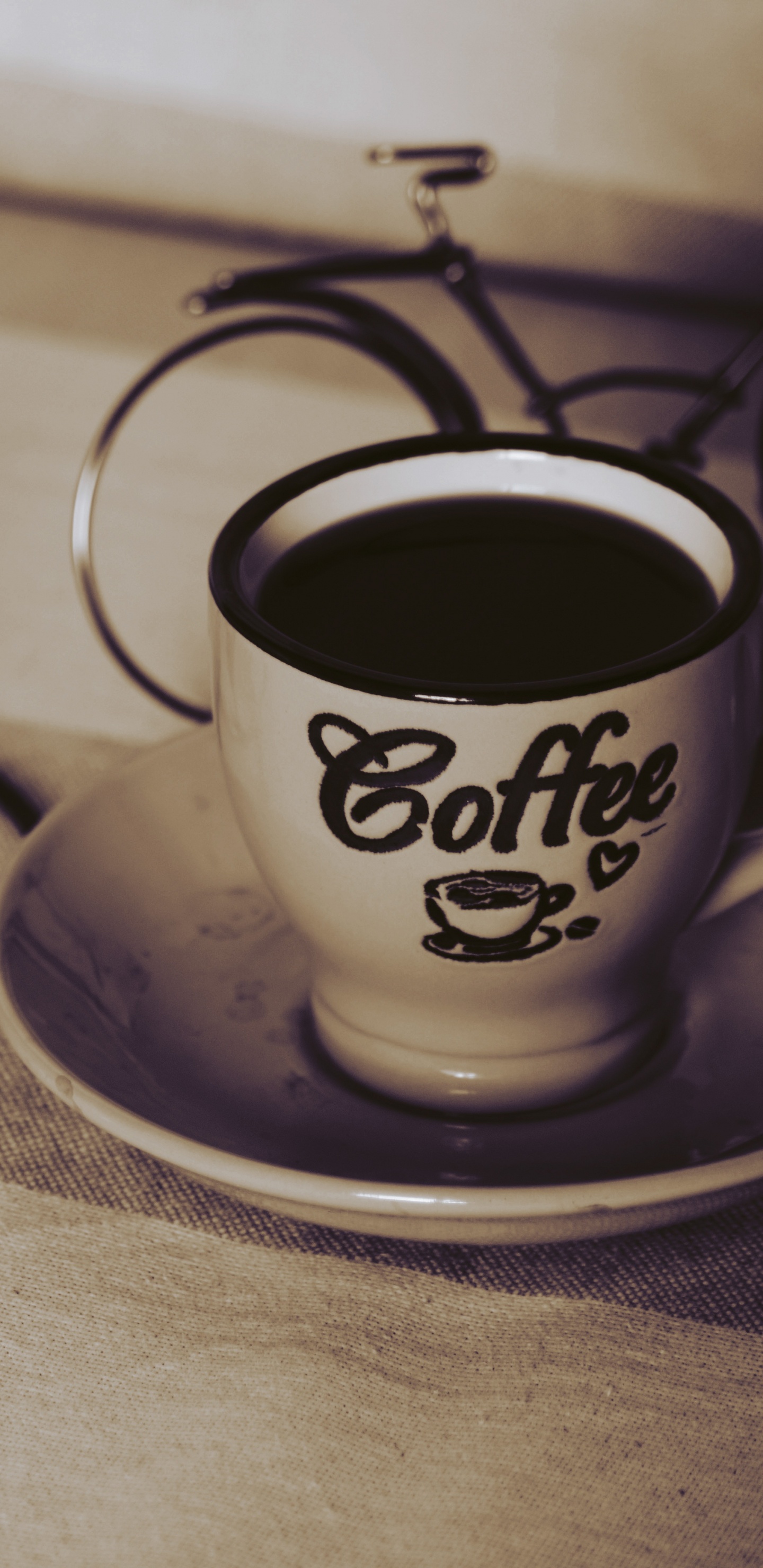 咖啡杯, 杯, 饮具, 早上, 咖啡因 壁纸 1440x2960 允许