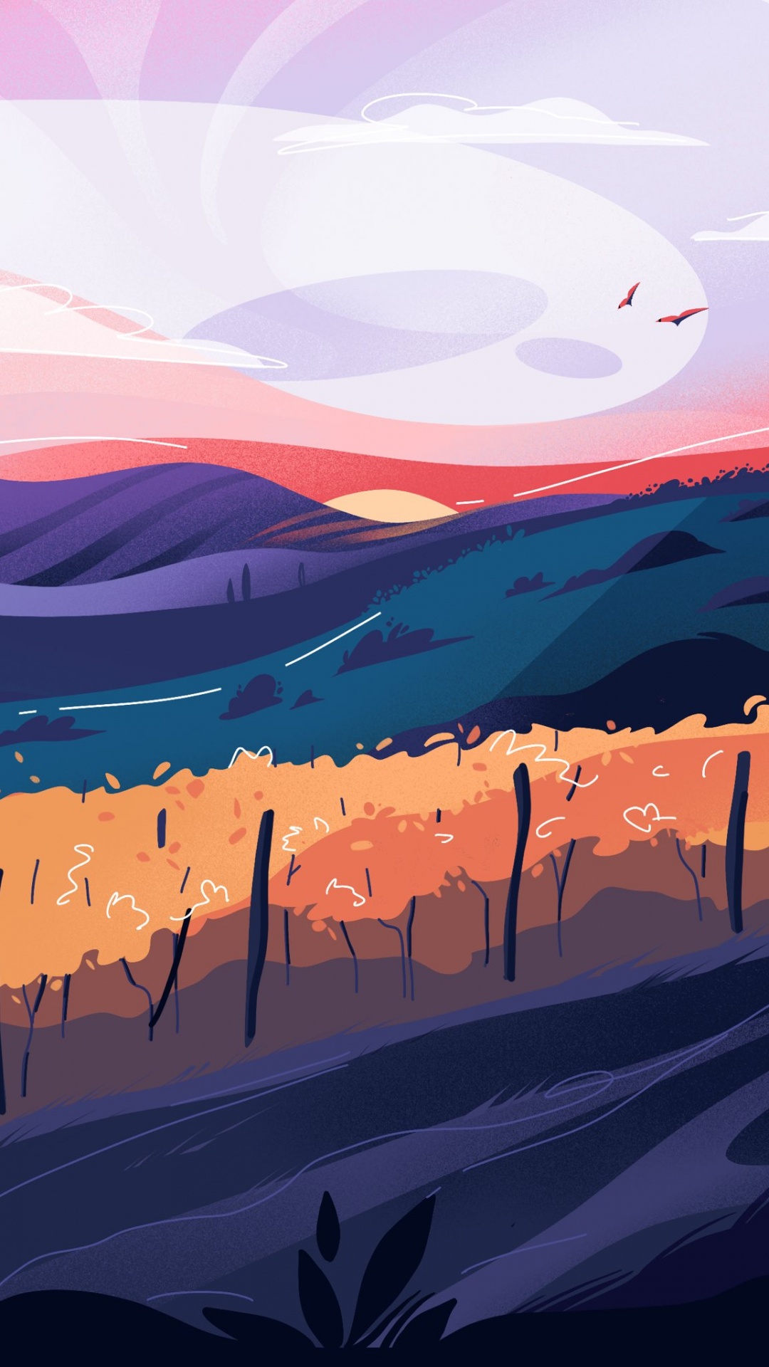 Artes Visuales, Ilustración, Ecorregión, Luz, Azure. Wallpaper in 1080x1920 Resolution