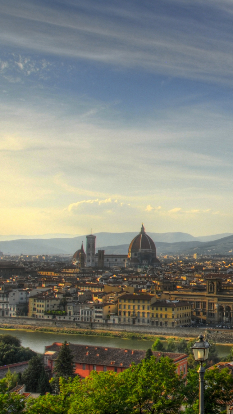 Vista Aérea de la Ciudad Durante el Día.. Wallpaper in 750x1334 Resolution