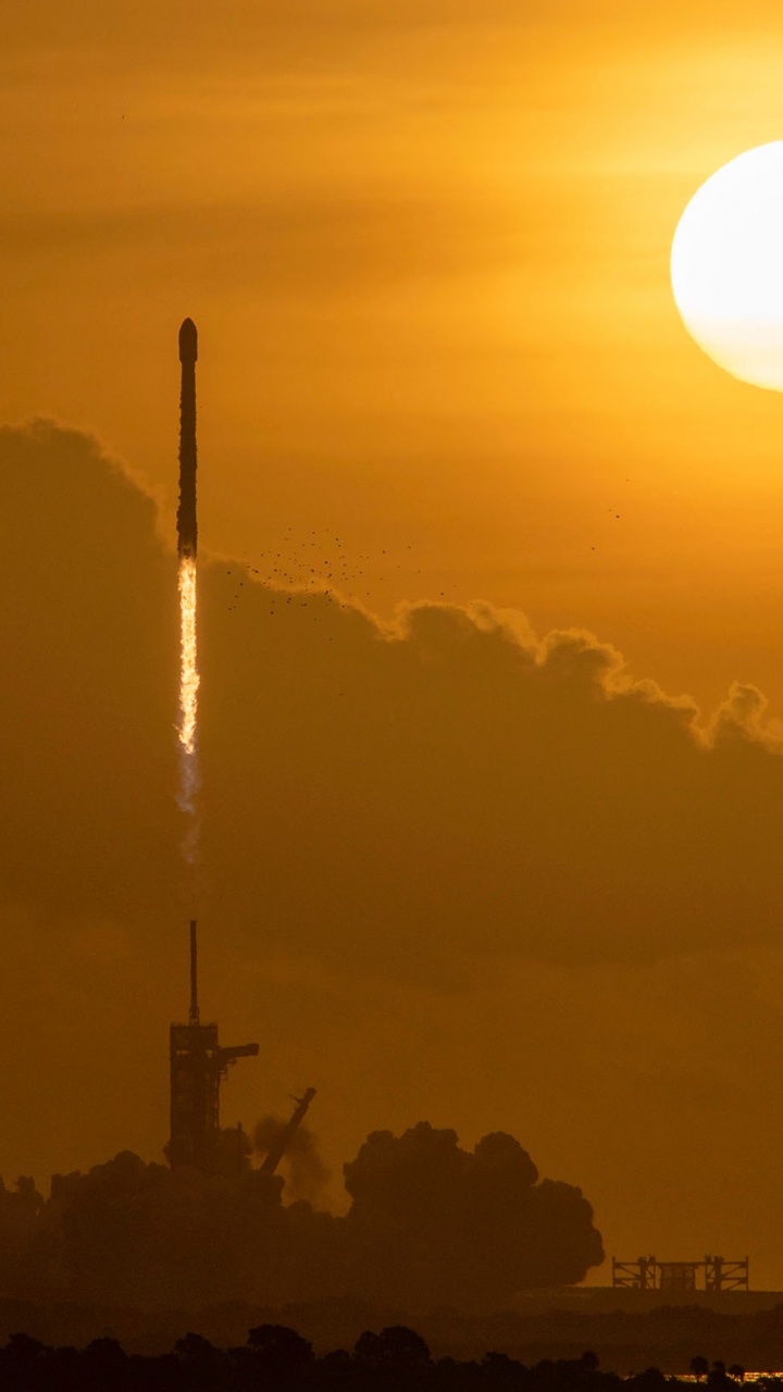 SpaceX, Spacex Tripulación-1, la Estación Espacial Internacional, Tripulación Dragón Demo-2, Starlink. Wallpaper in 720x1280 Resolution