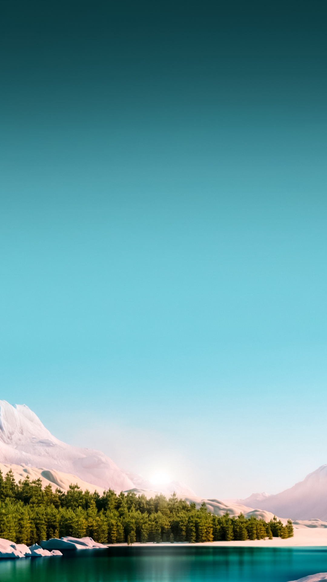 Linux, 生态区, 绿色的, 自然景观, 阳光 壁纸 1080x1920 允许