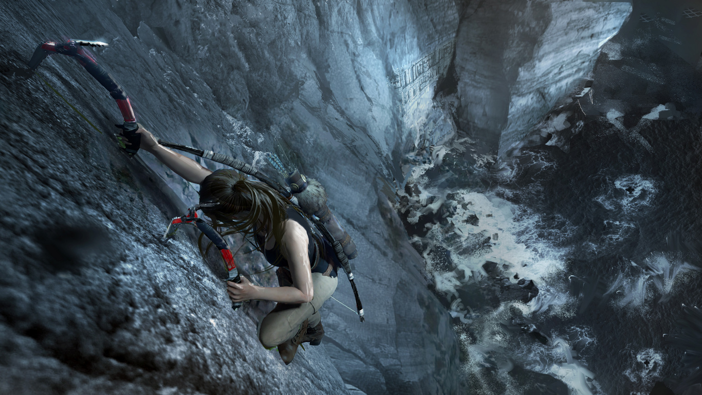Shadow of The Tomb Raider, Tomb Raider, Lara Croft, Xbox One, Abenteuer. Wallpaper in 1366x768 Resolution
