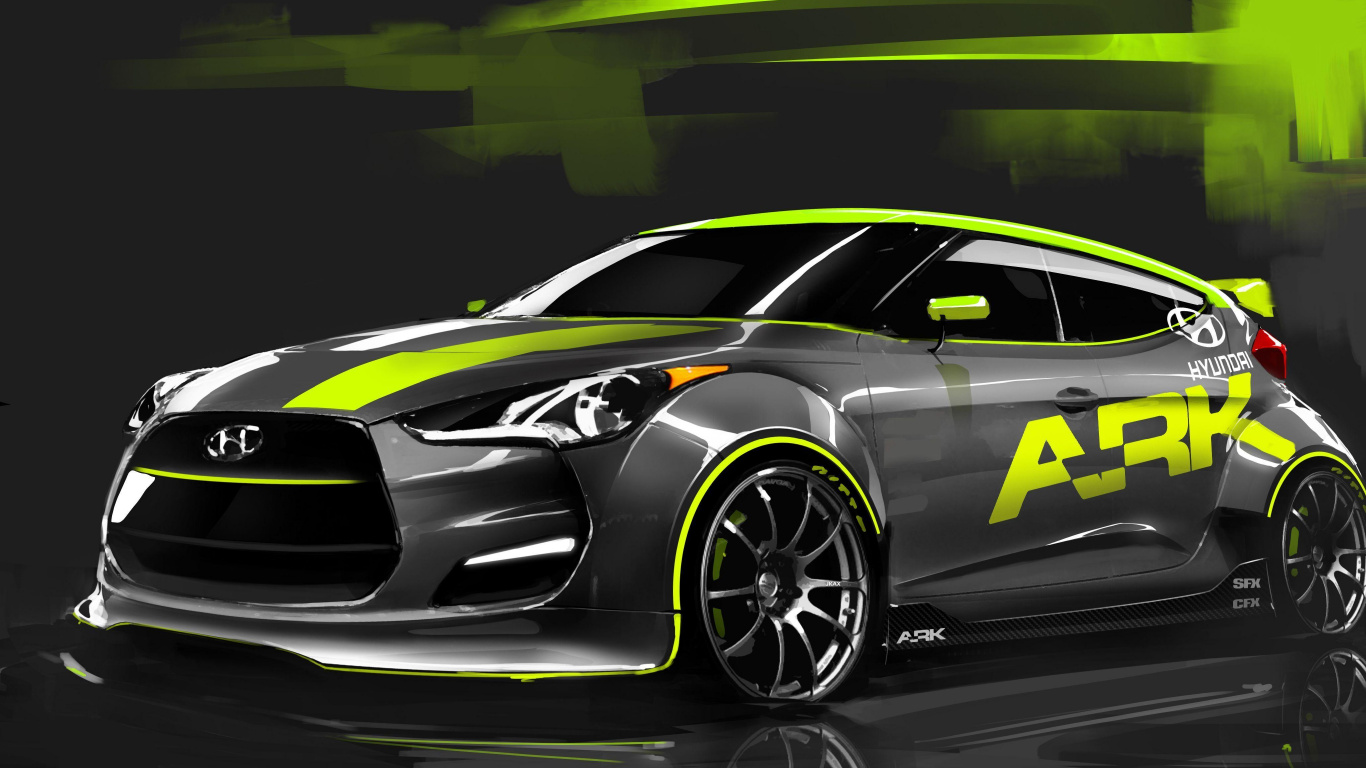 Weiß-gelber Porsche 911. Wallpaper in 1366x768 Resolution