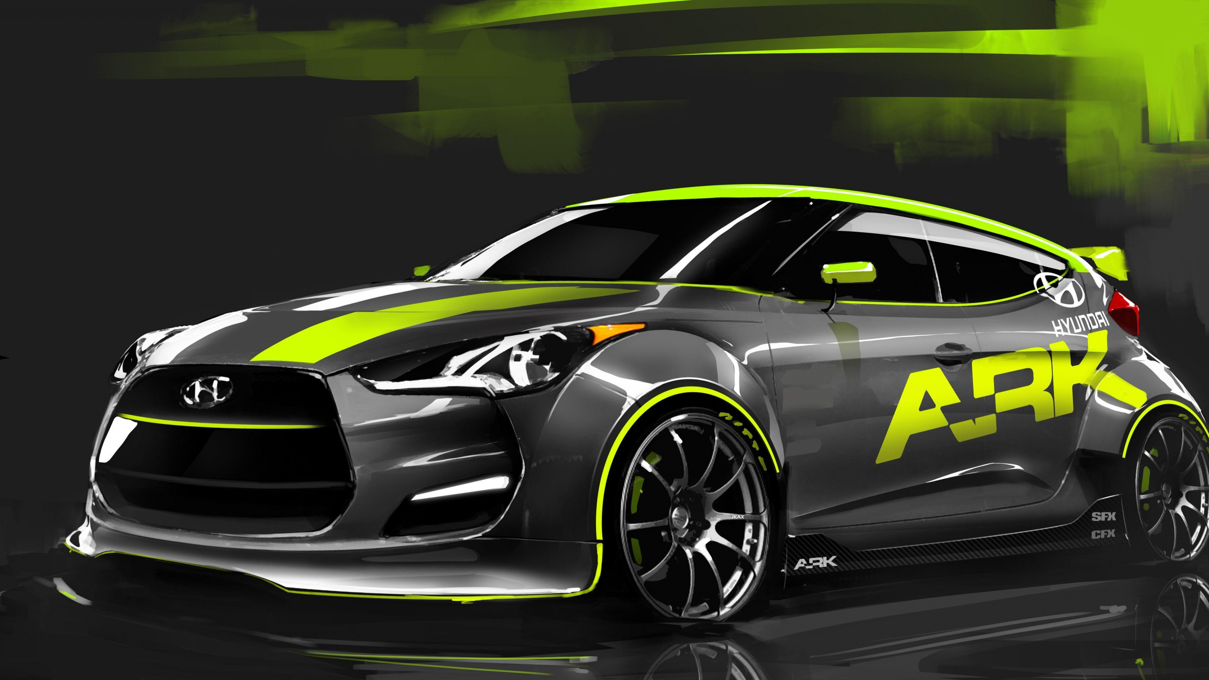 White and Yellow Porsche 911. Wallpaper in 3840x2160 Resolution