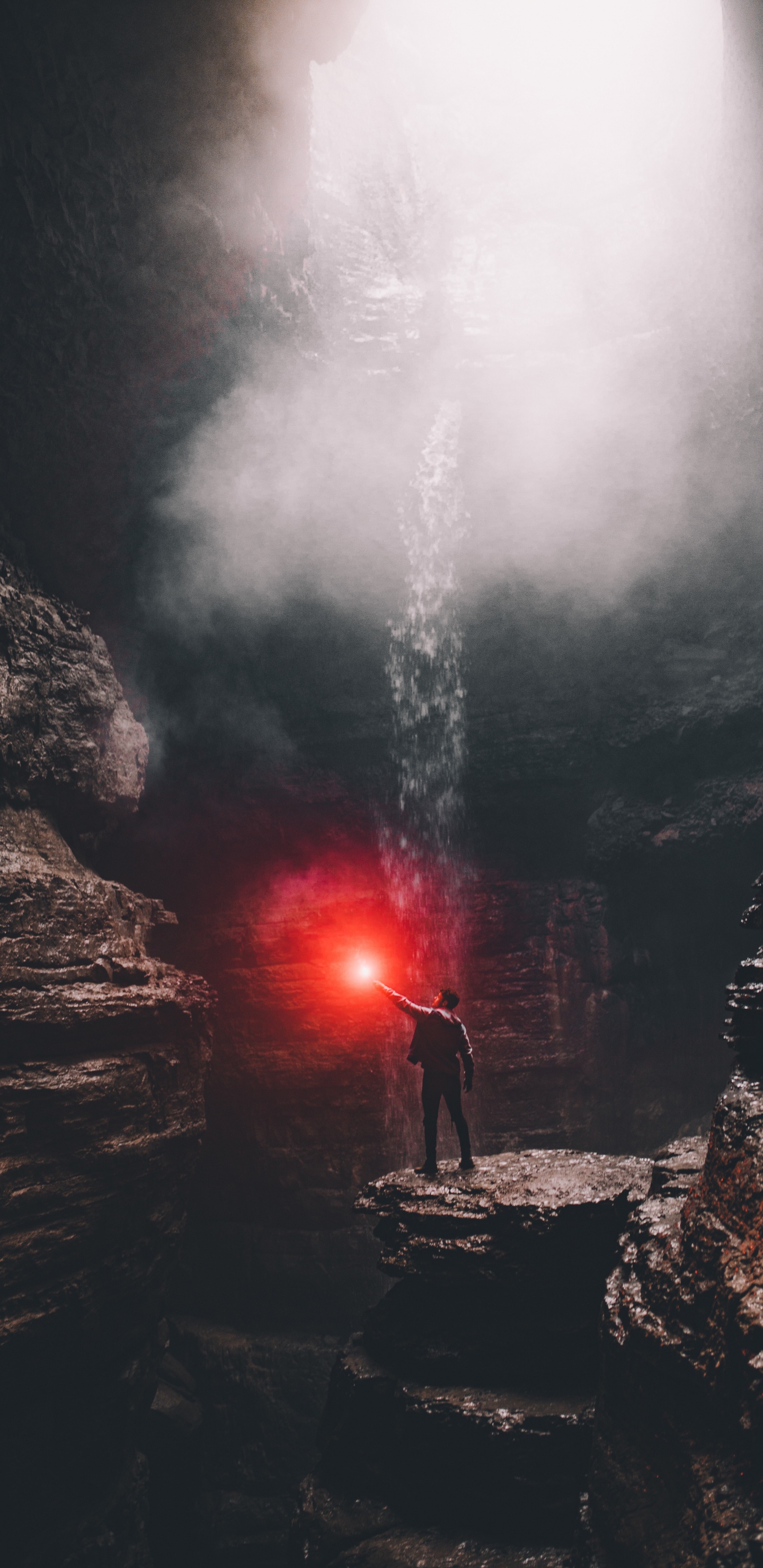 Quotation, Inspirational Quote, Atmosphere, Formation, Landscape. Wallpaper in 1440x2960 Resolution