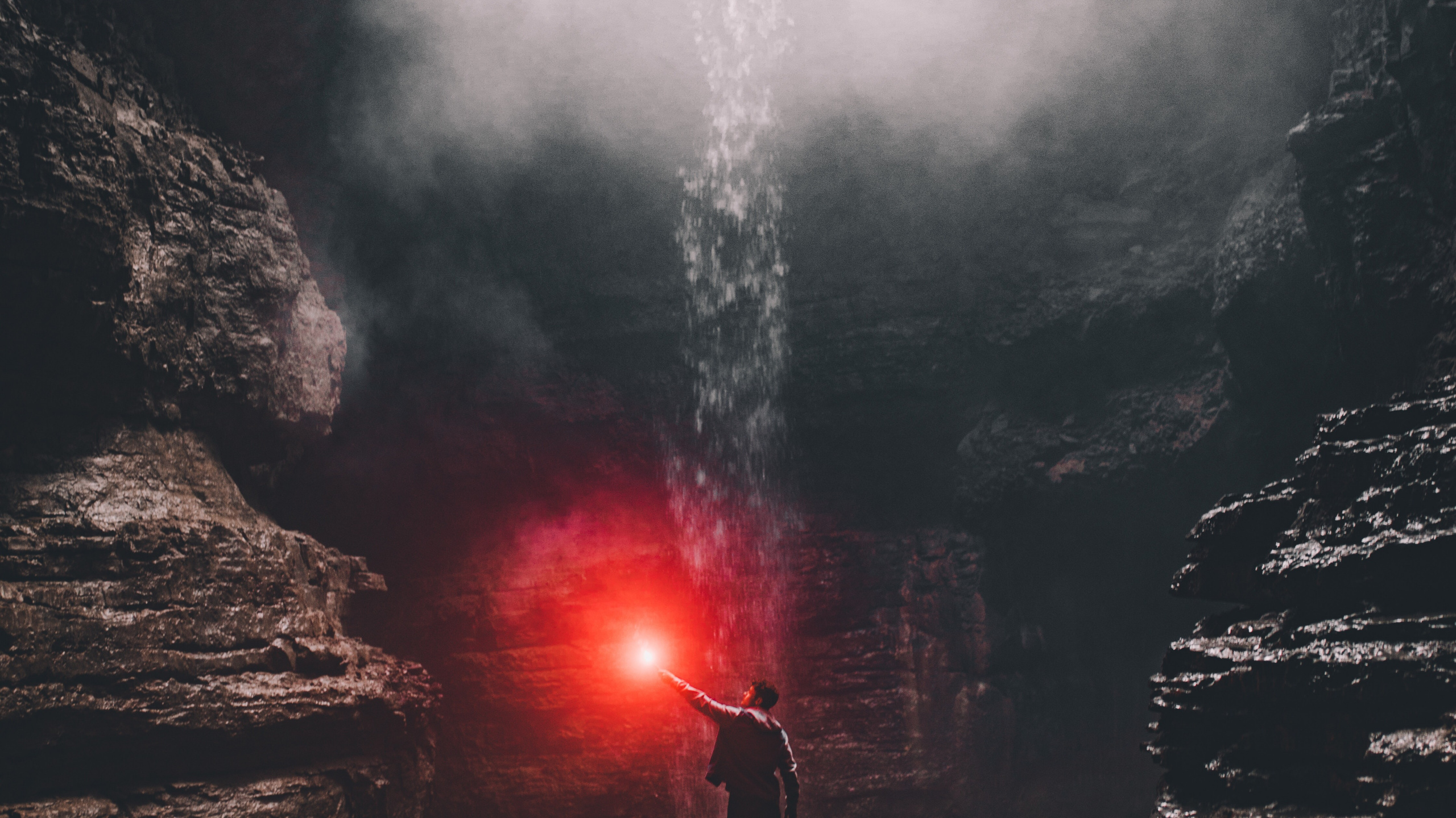 Quotation, Inspirational Quote, Atmosphere, Formation, Landscape. Wallpaper in 2560x1440 Resolution