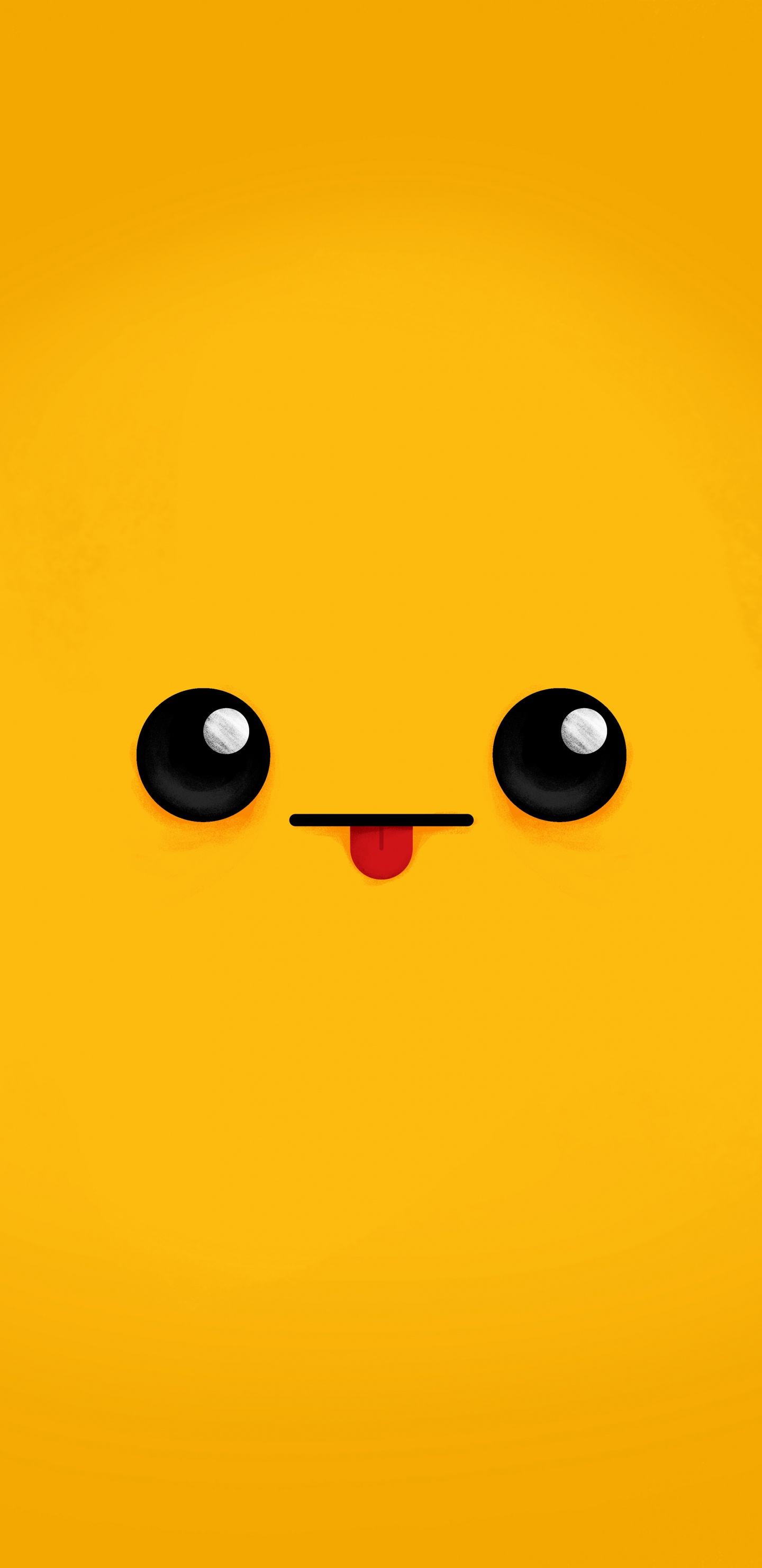 Orange, Geste, Heureux, Cercle, Dessin. Wallpaper in 1440x2960 Resolution