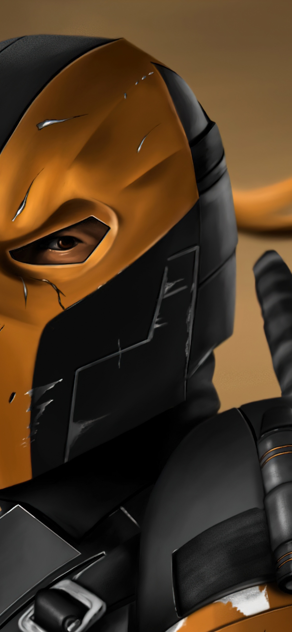 Deathstroke Zack Snyder, Deathstroke, Dick Grayson, Batman, Darkseid. Wallpaper in 1125x2436 Resolution