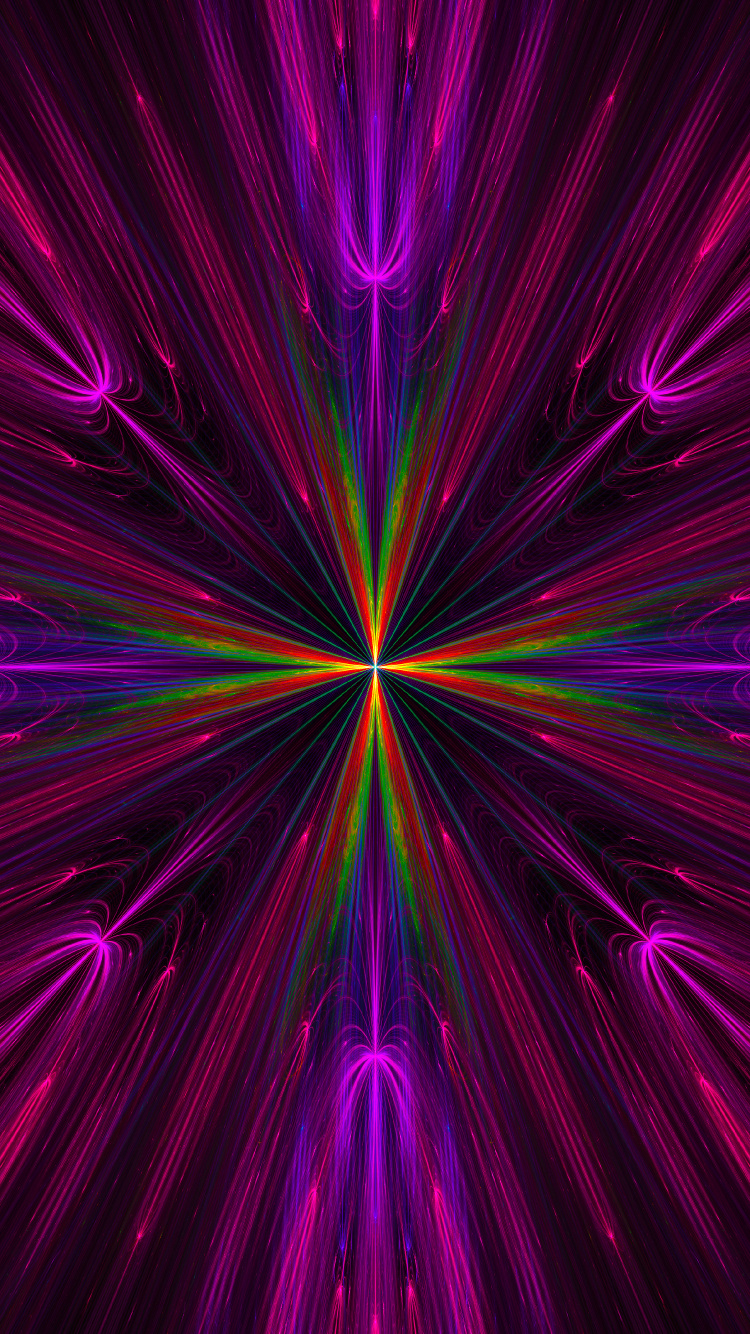Purple and Black Light Illustration. Wallpaper in 750x1334 Resolution