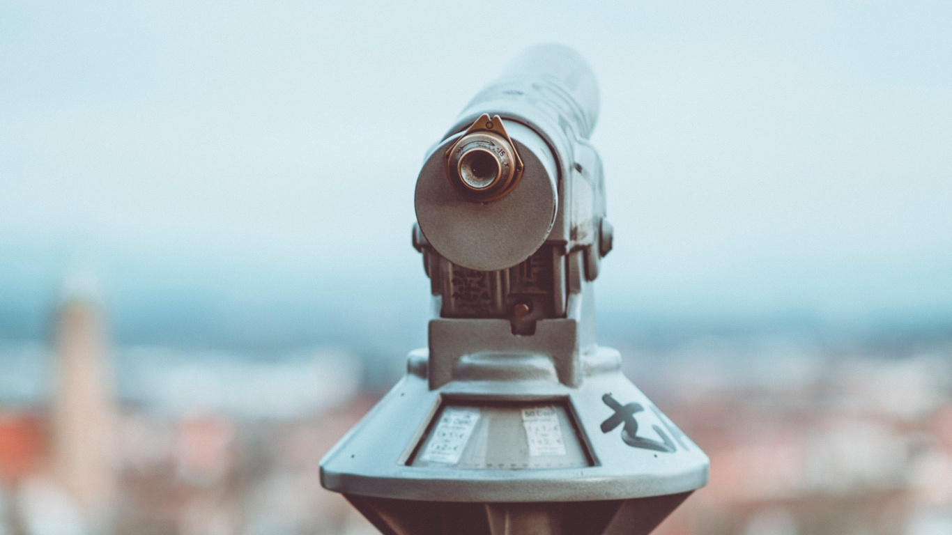 Télescope Gris et Noir Pendant la Journée. Wallpaper in 1366x768 Resolution