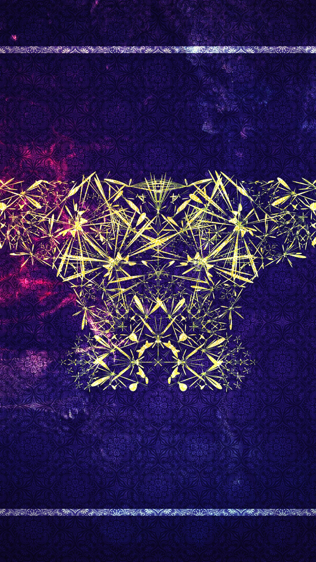 Peinture Abstraite Bleue et Rouge. Wallpaper in 1080x1920 Resolution