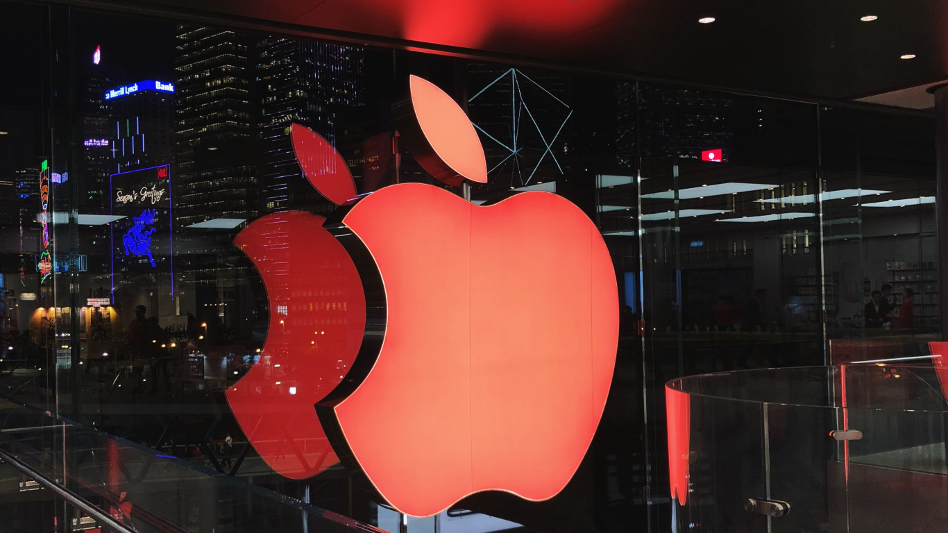 Apple, 深红色的, 苹果, 产生, 美食 壁纸 1366x768 允许