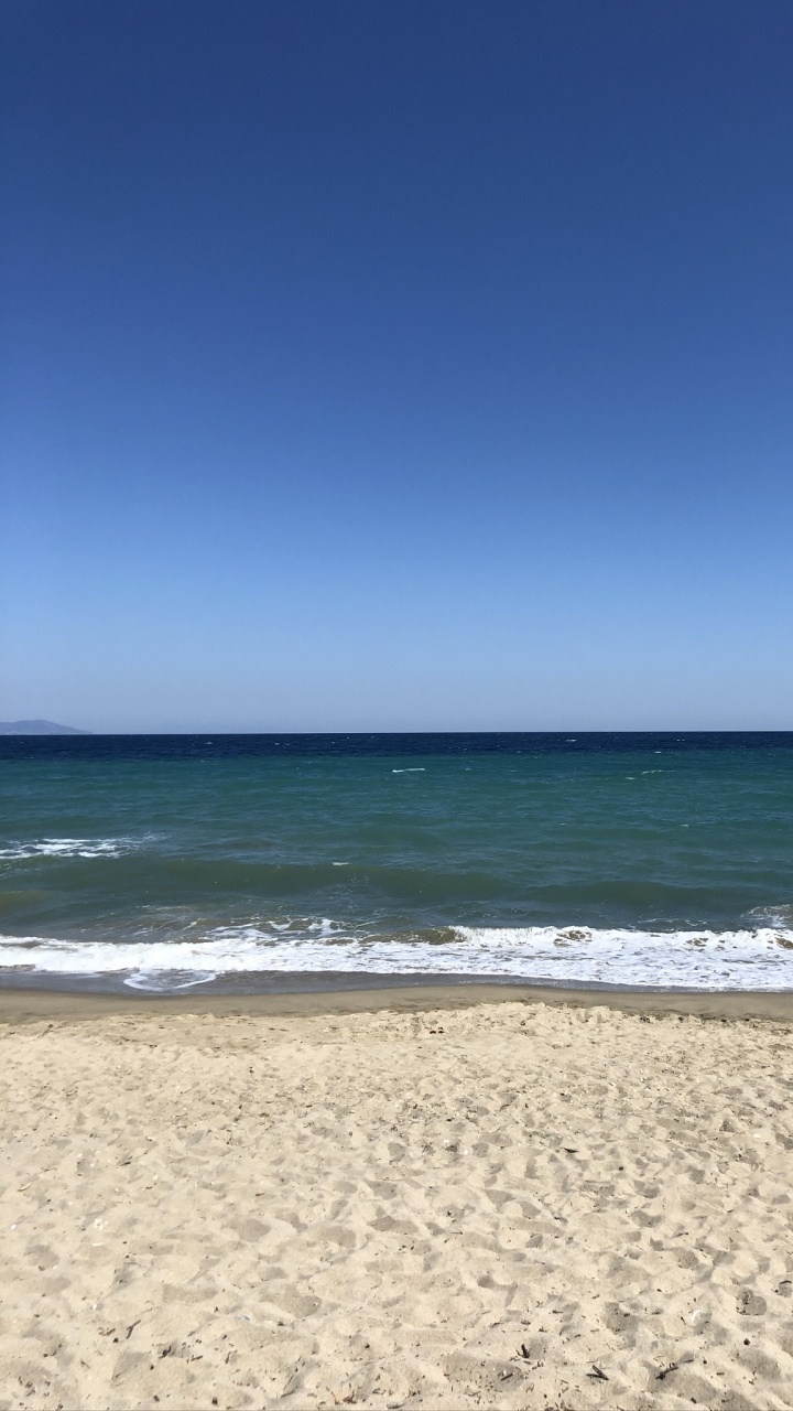 Sea, Beach, Water, Wind Wave, Body of Water. Wallpaper in 720x1280 Resolution