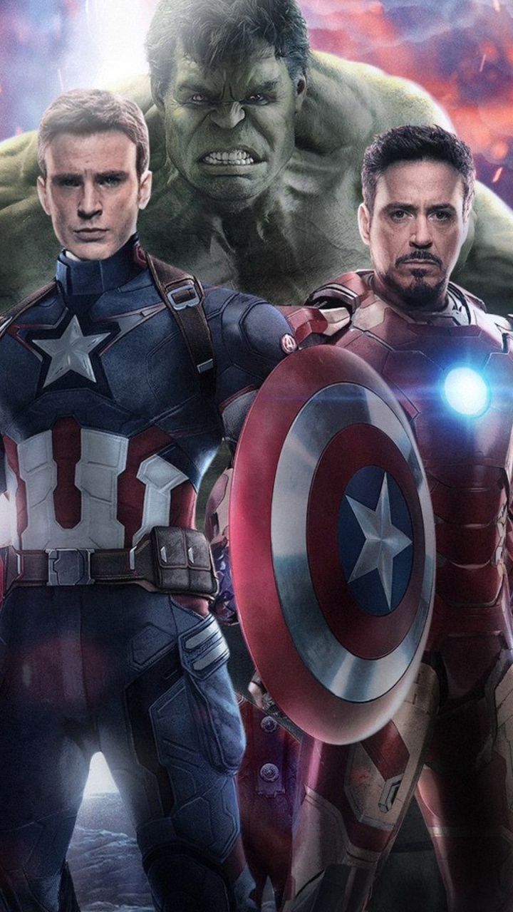 3 Hombres en Traje Negro y Rojo. Wallpaper in 720x1280 Resolution