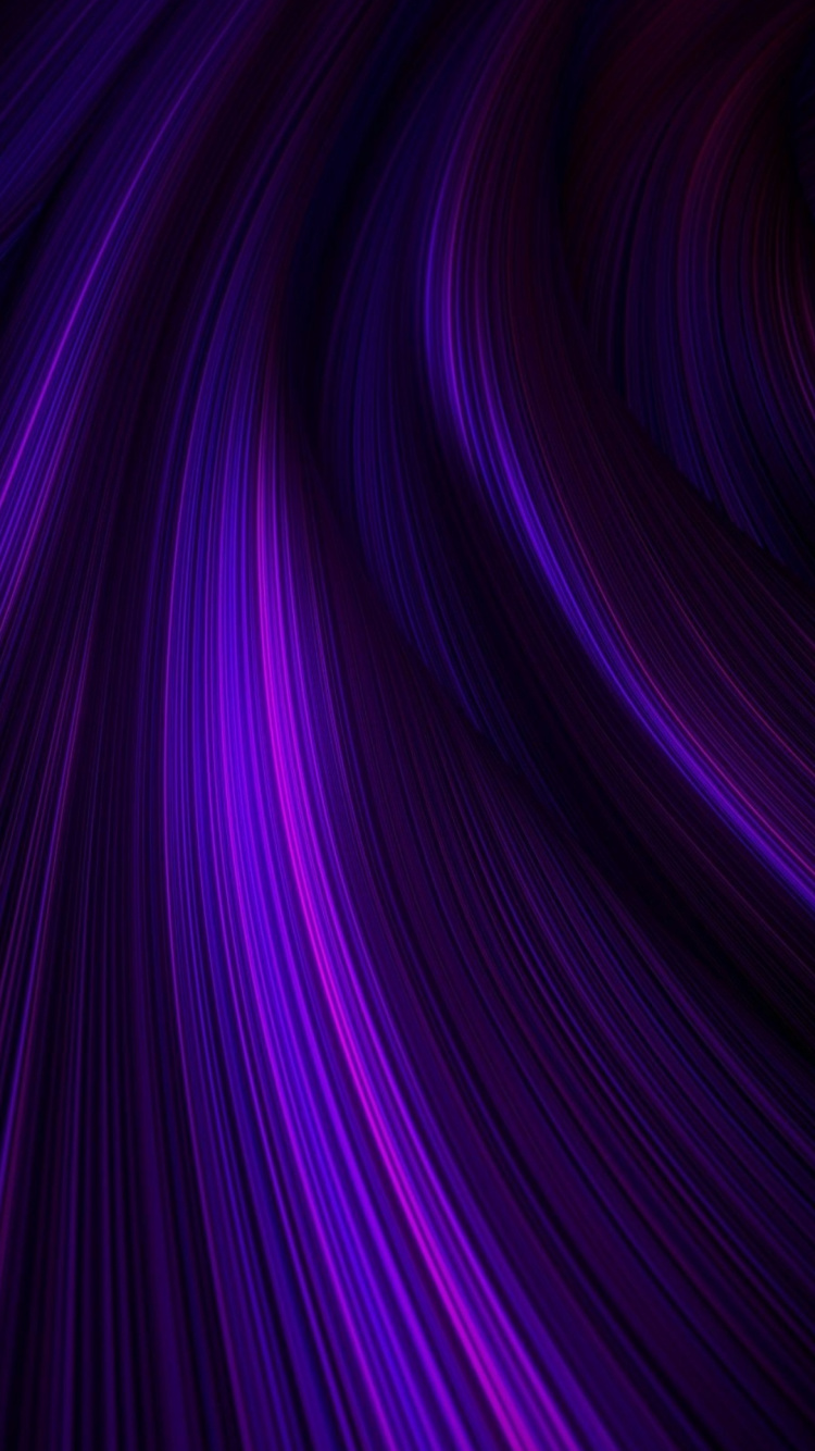 Lumière, Art Fractal, la Pureté de la Couleur, Purple, Violette. Wallpaper in 750x1334 Resolution