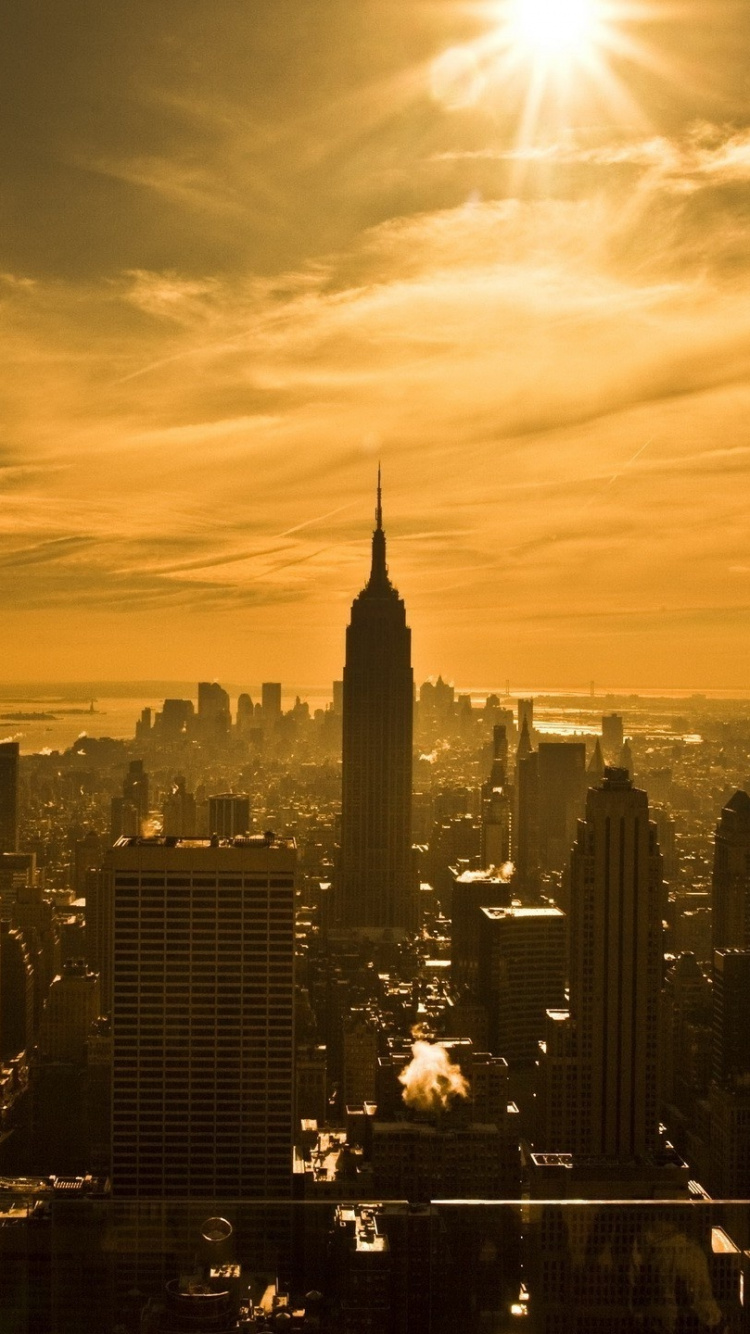 城市景观, 城市, 大都会, 天际线, 地平线 壁纸 750x1334 允许