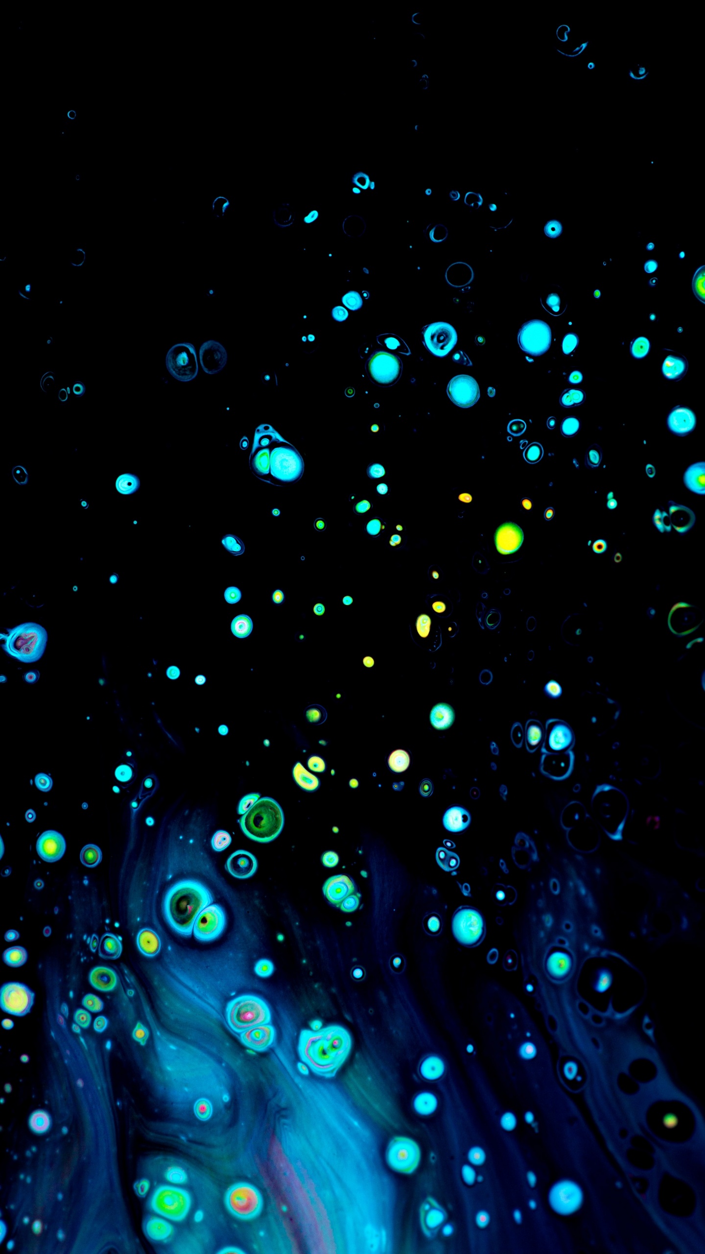 2021, Liquid, Fluid, Water, Aqua. Wallpaper in 1440x2560 Resolution
