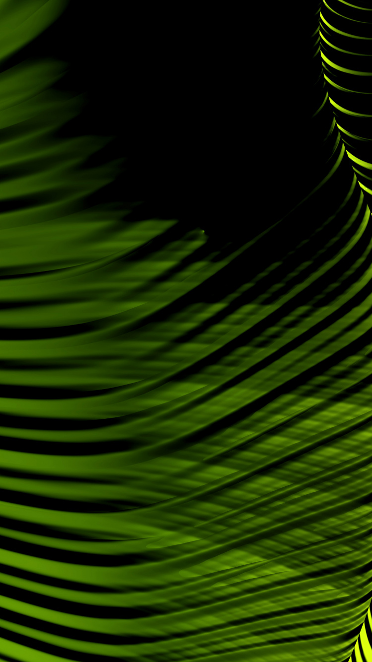 Textil de Rayas Verdes y Negras. Wallpaper in 750x1334 Resolution