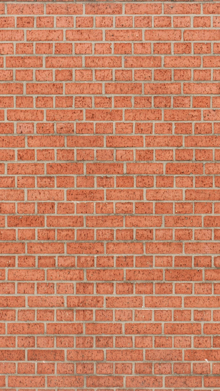 Mur de Briques Brunes et Noires. Wallpaper in 750x1334 Resolution