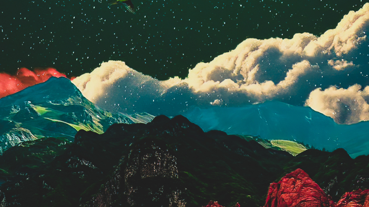 Naturaleza, Verde, Montaña, Entorno Natural, Arte. Wallpaper in 1280x720 Resolution