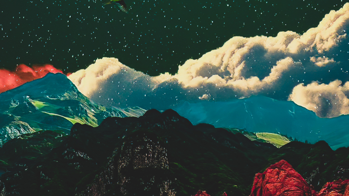 性质, 绿色的, 自然环境, 艺术, 自然景观 壁纸 1366x768 允许