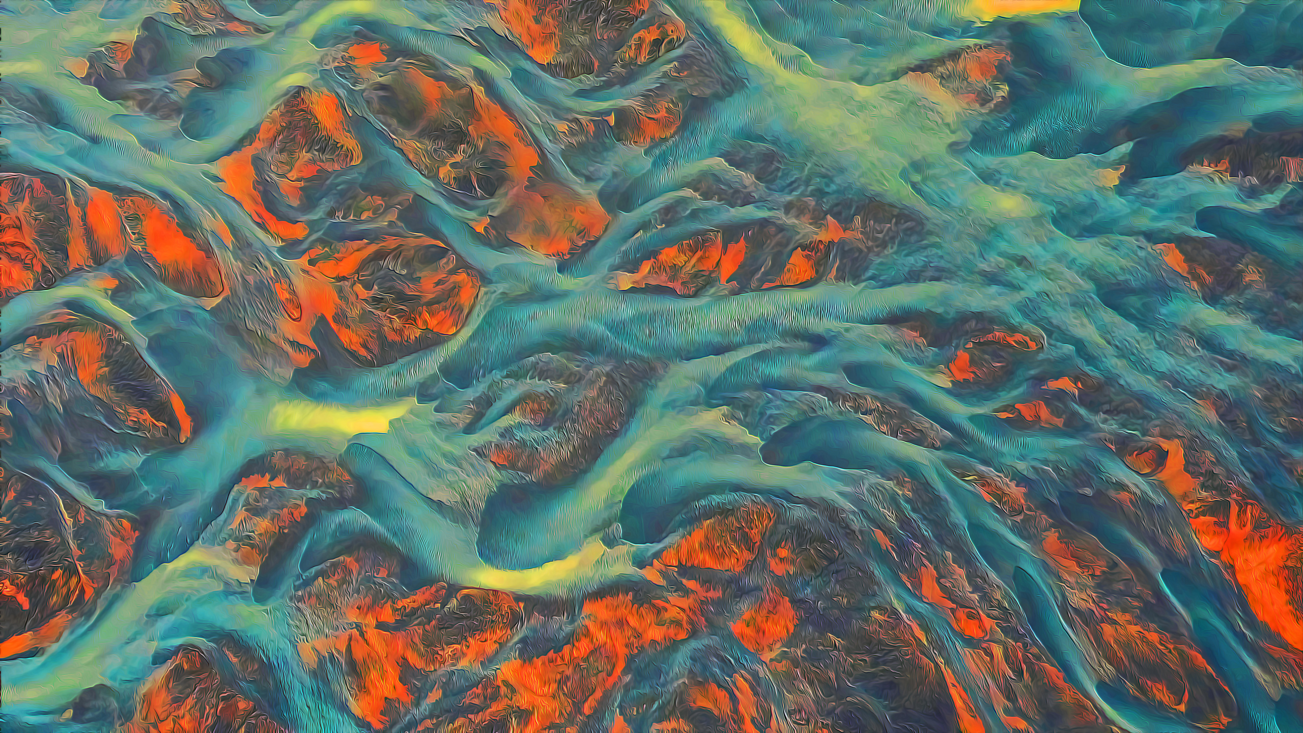 Biologie Marine, Arts Visuels, Nature, Azure, Environnement Naturel. Wallpaper in 2560x1440 Resolution