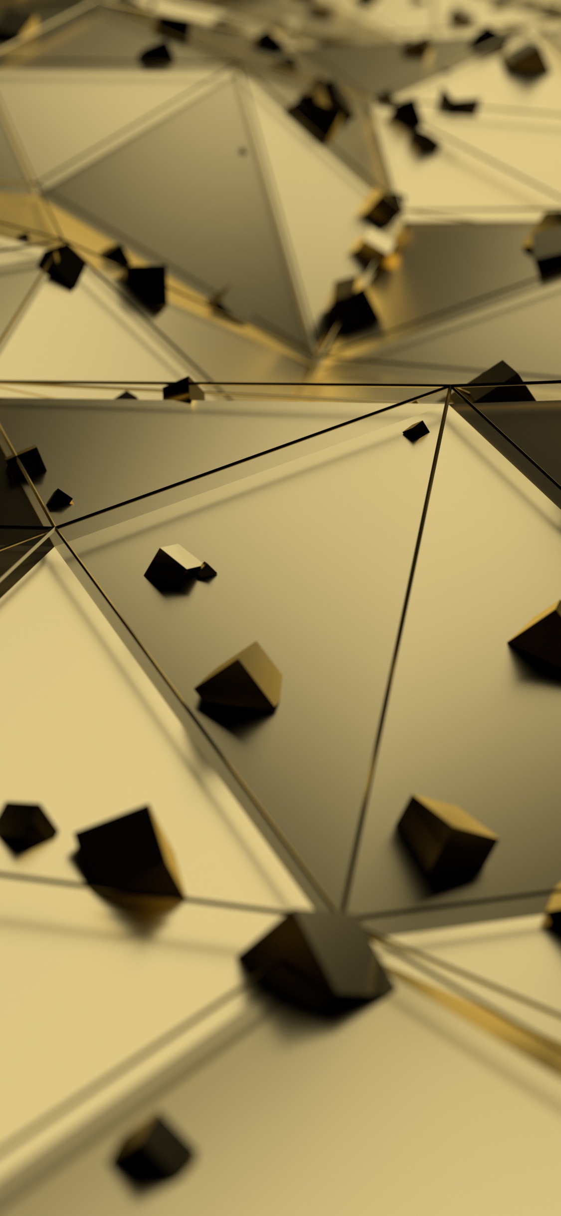 Design, Illustration, Art, Wood, Triangle. Wallpaper in 1125x2436 Resolution