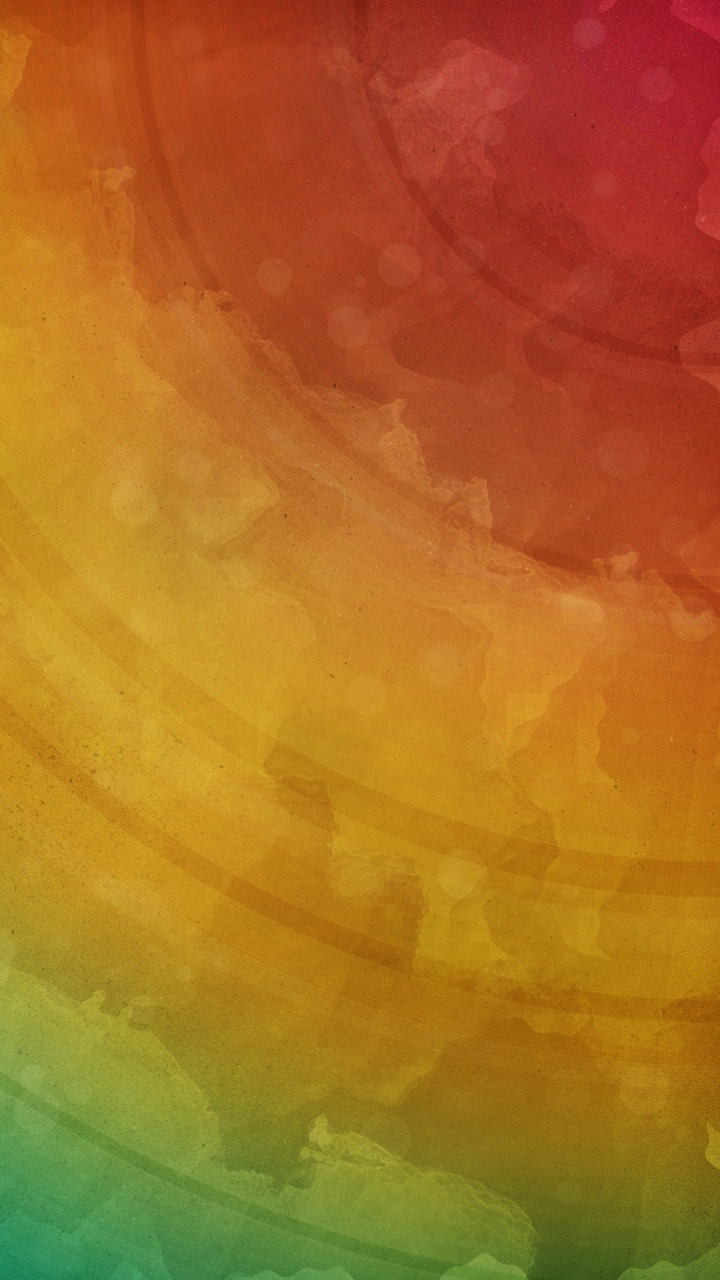 Peinture Abstraite Jaune et Bleue. Wallpaper in 720x1280 Resolution