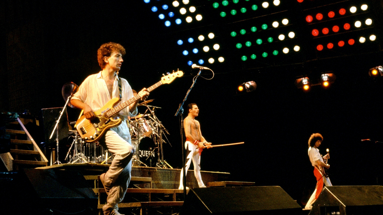 Rock in Rio, Queen, Konzert, Leistung, Unterhaltung. Wallpaper in 1280x720 Resolution