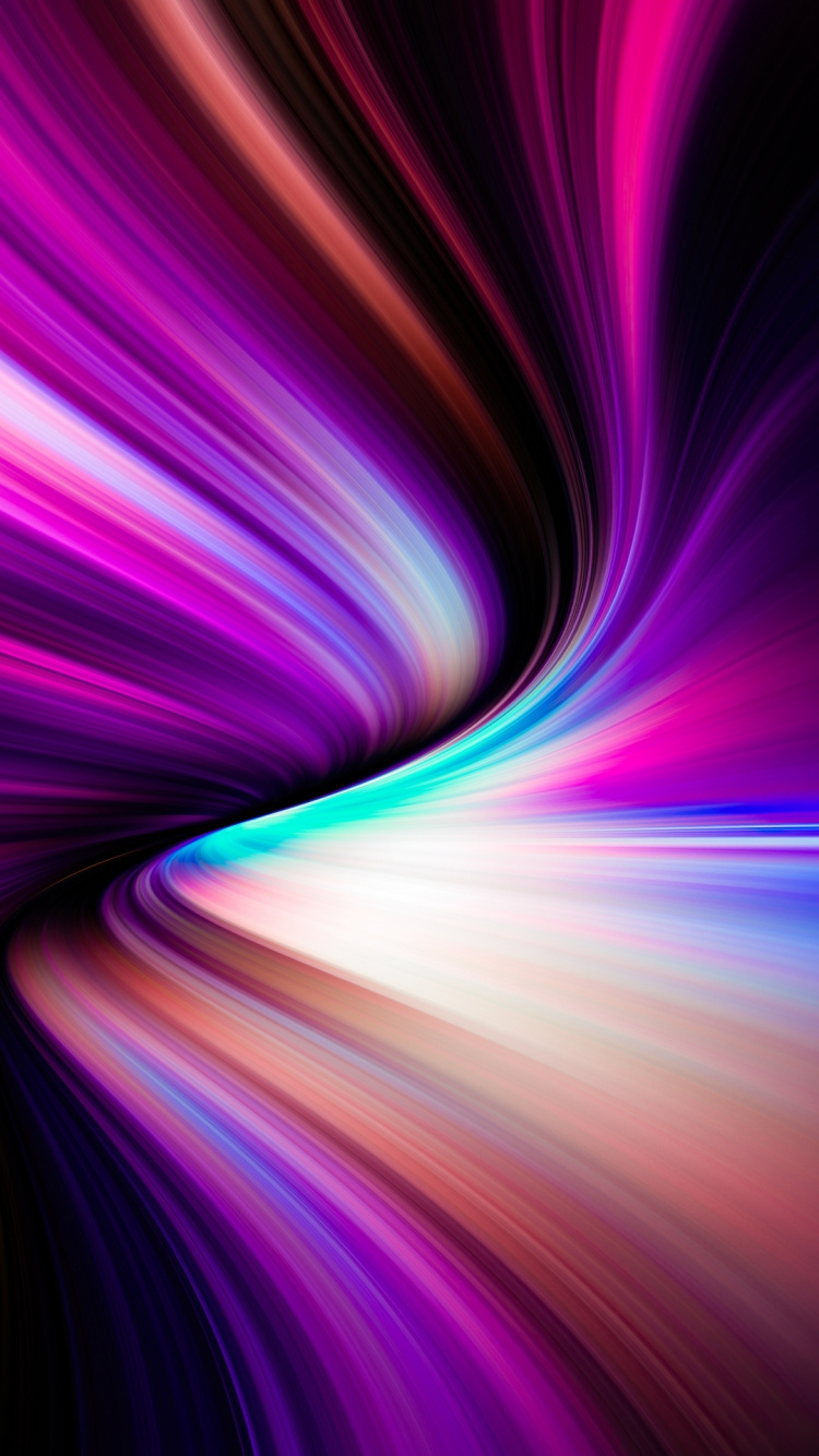 Abstract Art, Colorfulness, Purple, Light, Violet. Wallpaper in 750x1334 Resolution