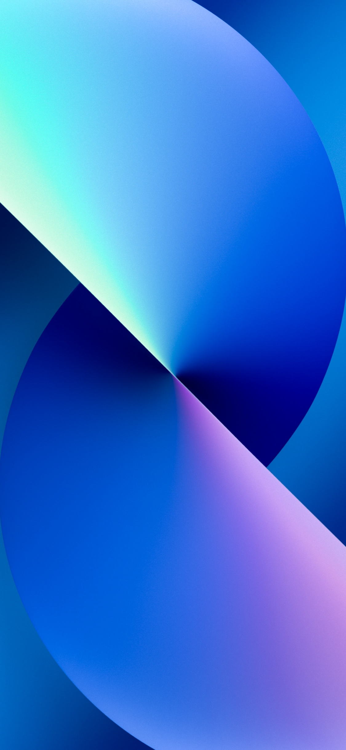 Apple, Smartphone, Blue, Azure, de Teintes et de Nuances. Wallpaper in 1125x2436 Resolution