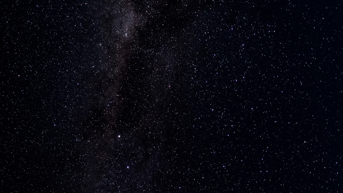Voie Lactée, Galaxie, L'astronomie, Objet Céleste, Noir. Wallpaper in 1366x768 Resolution