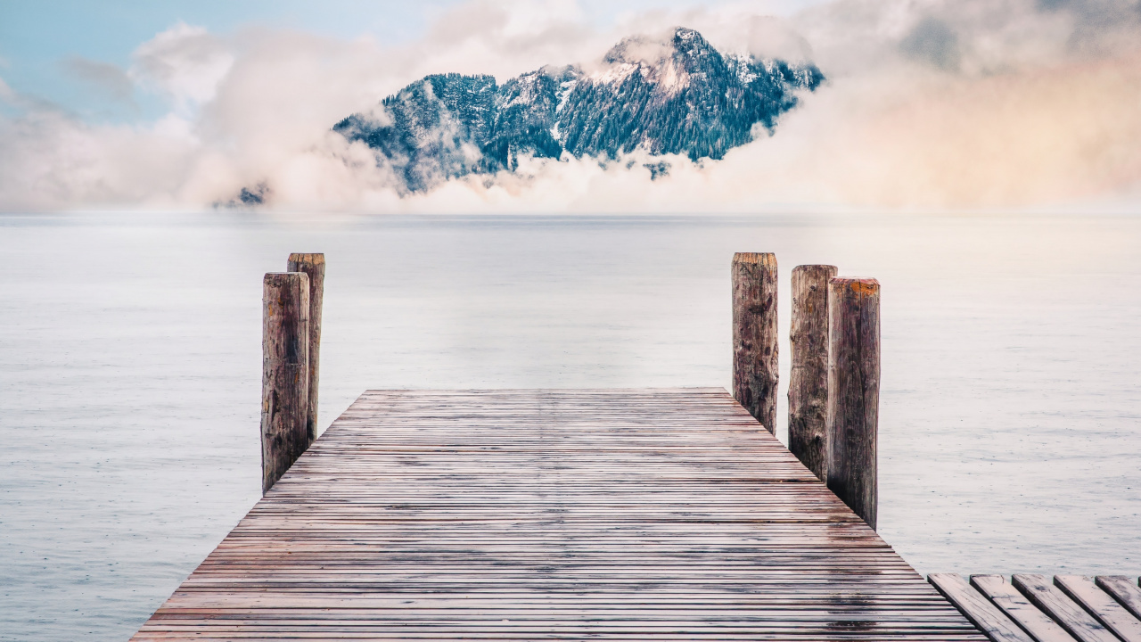 Sonido, Paisaje Natural, Dock, Calma, Muelle. Wallpaper in 1280x720 Resolution