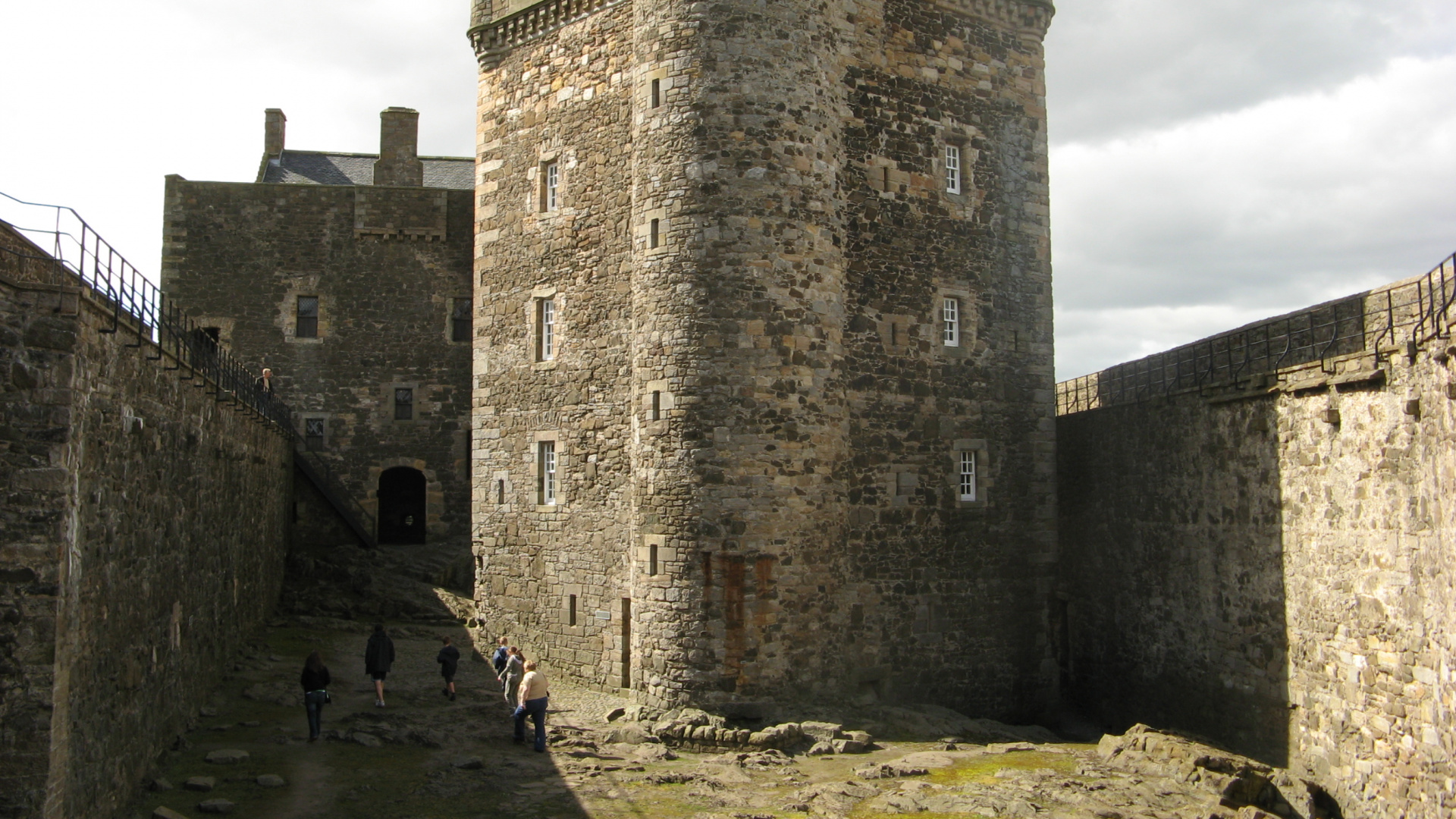 Le Château De Stirling, Château, Fortification, Mur, Ruines. Wallpaper in 1920x1080 Resolution