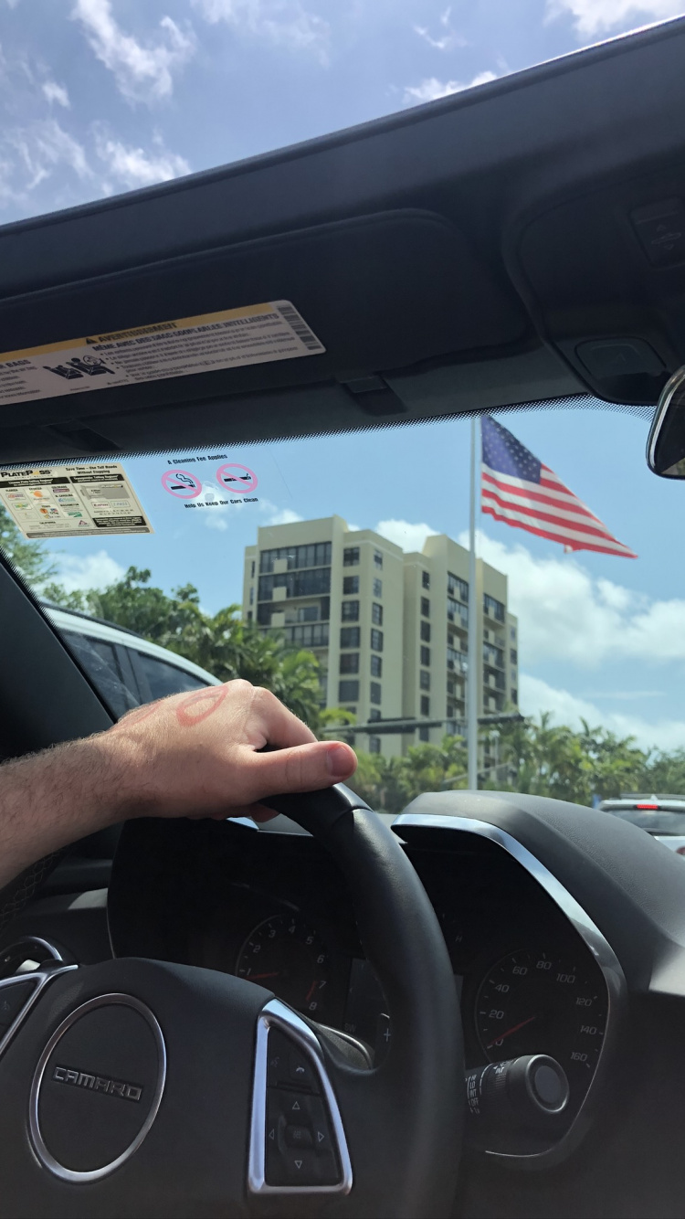 Windshield, King, Compact Car, Steering Wheel, Mid Size Car. Wallpaper in 750x1334 Resolution