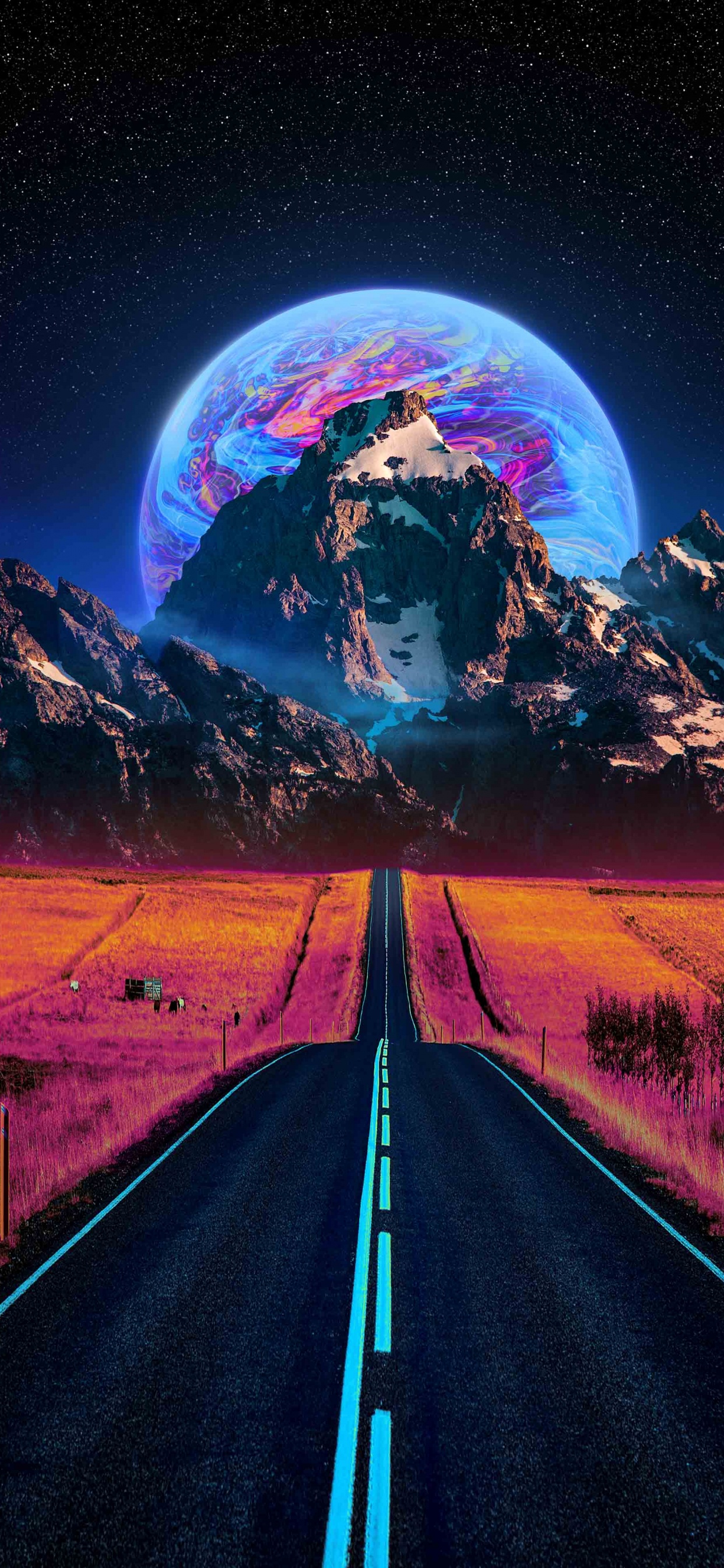 Ios, Atmosphäre, Licht, Natur, Naturlandschaft. Wallpaper in 1242x2688 Resolution