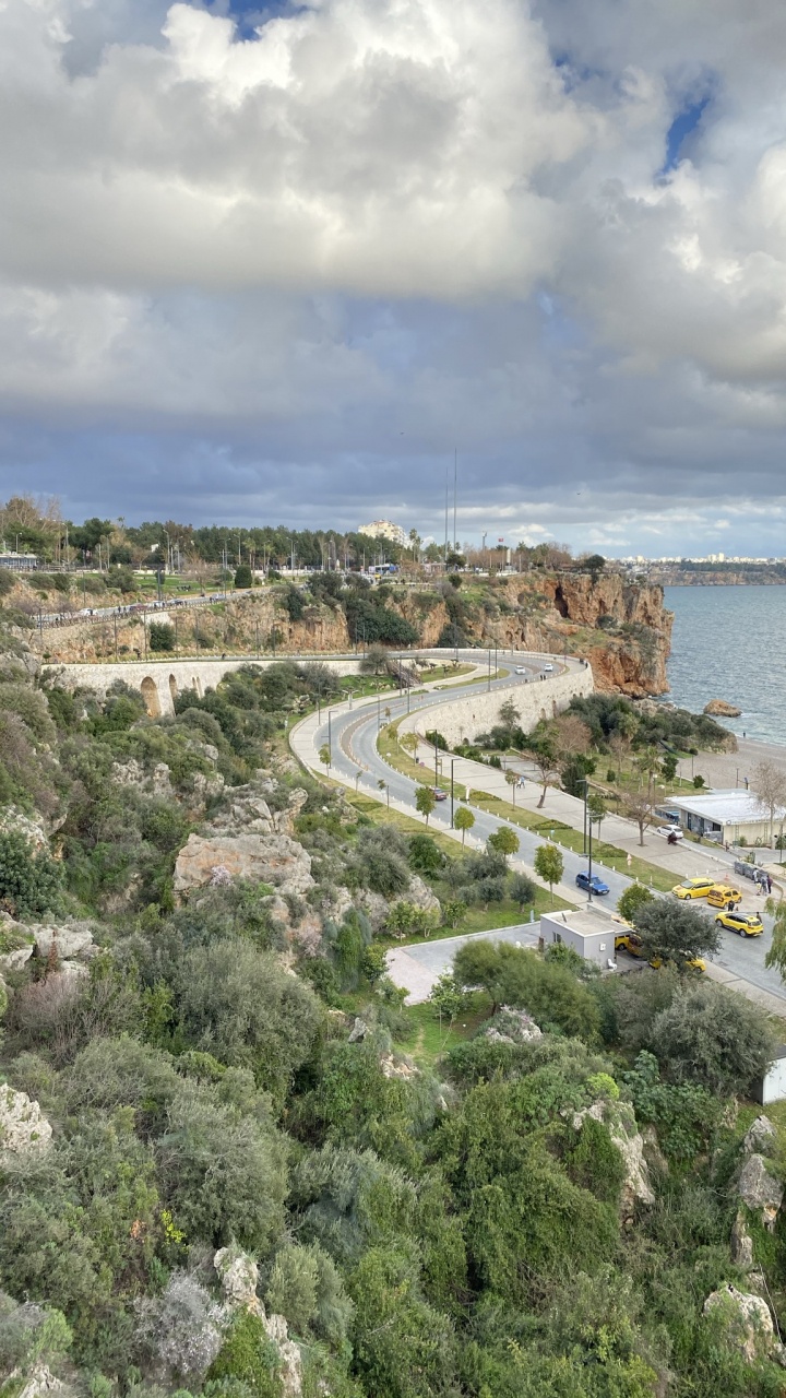 Côte, Eau, Highland, Terrain, Horizon. Wallpaper in 720x1280 Resolution