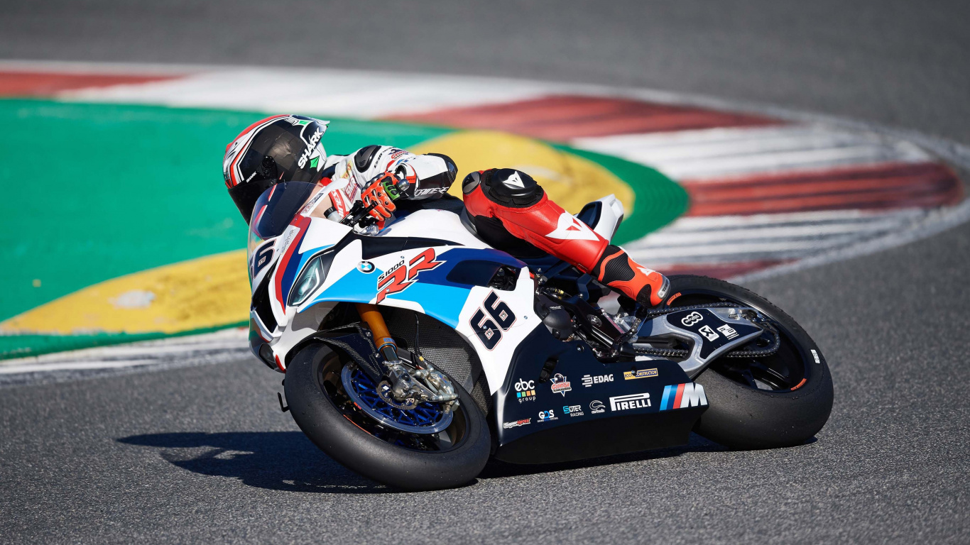 新宝马AG, 宝马s1000rr, 自行车运动, 宝马HP4比赛, 轮胎 壁纸 1366x768 允许