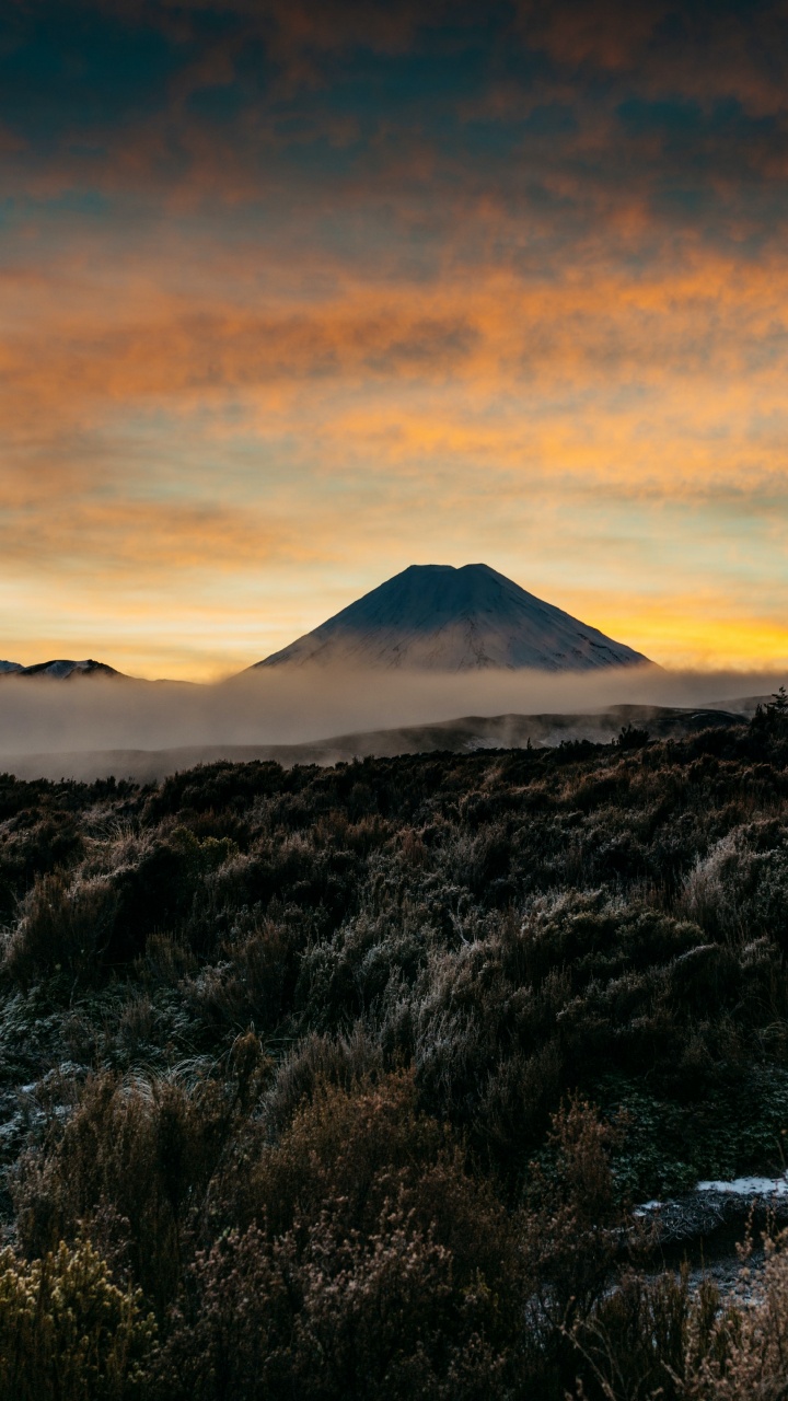 New Zealand, Nature, Mountain, Cloud, Earth. Wallpaper in 720x1280 Resolution