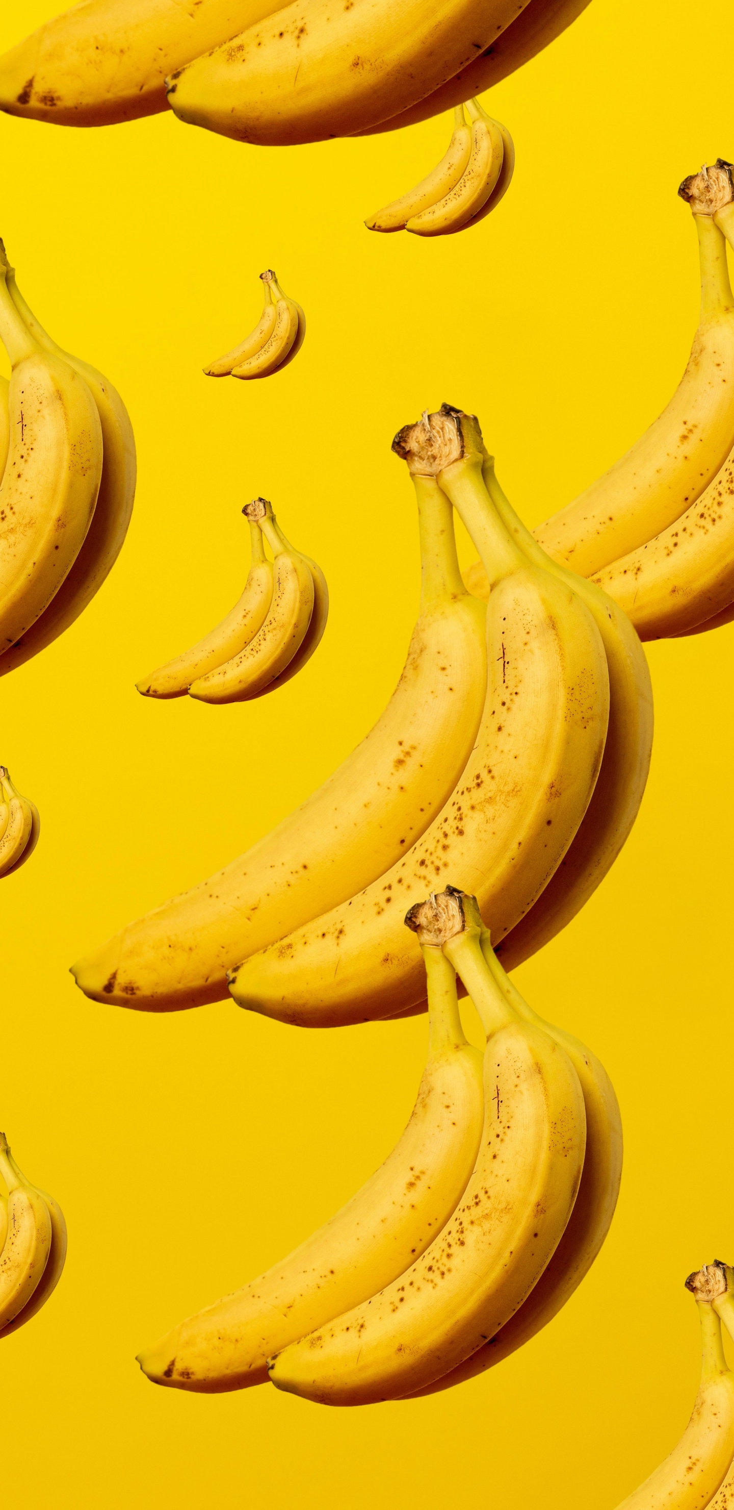 香蕉, 松饼, 剥离, 食品, 天然的食物 壁纸 1440x2960 允许