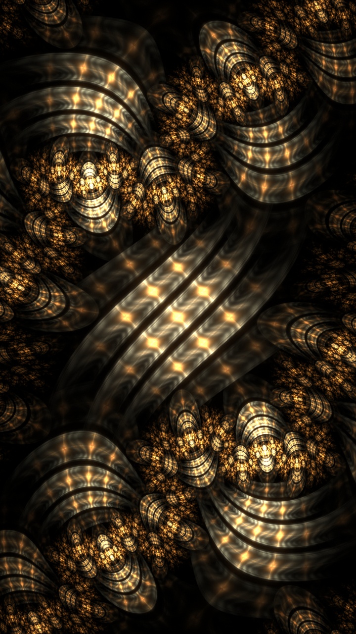 Boules de Noël en Argent et Or. Wallpaper in 720x1280 Resolution