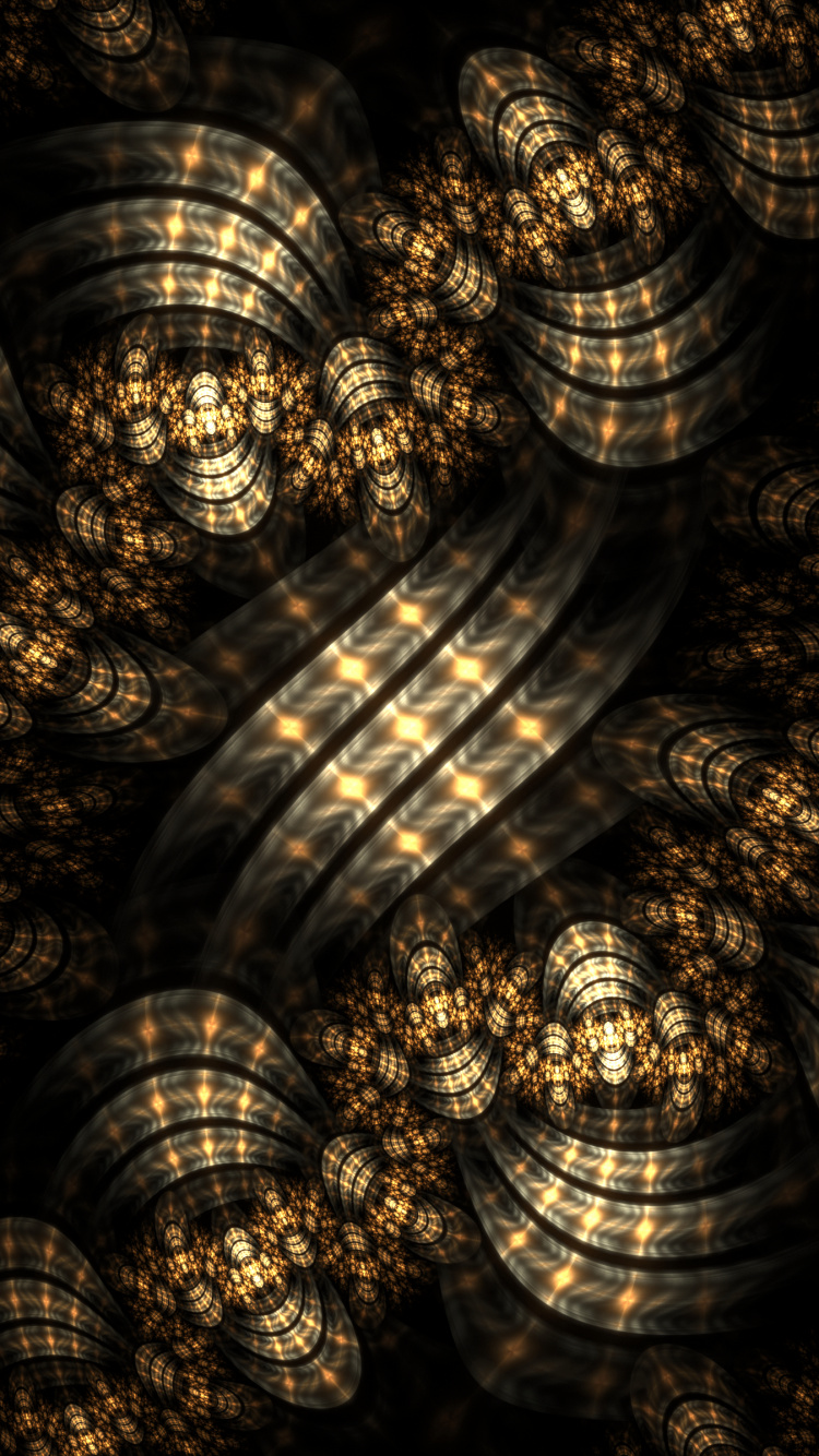 Boules de Noël en Argent et Or. Wallpaper in 750x1334 Resolution