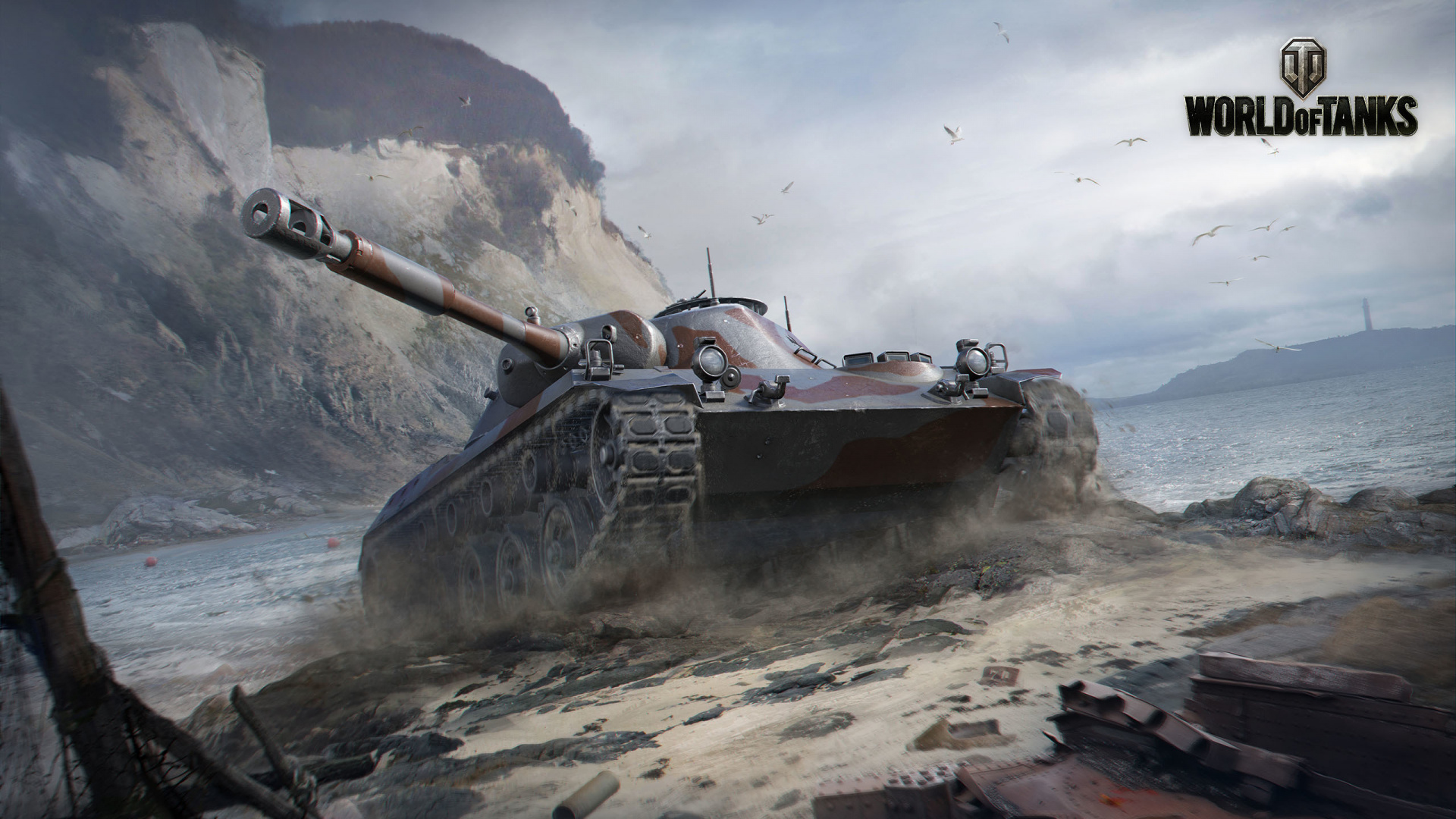 World of Tanks, Tank, Eigenschub-Artillerie, World of Tanks Blitz, Waffe. Wallpaper in 1920x1080 Resolution