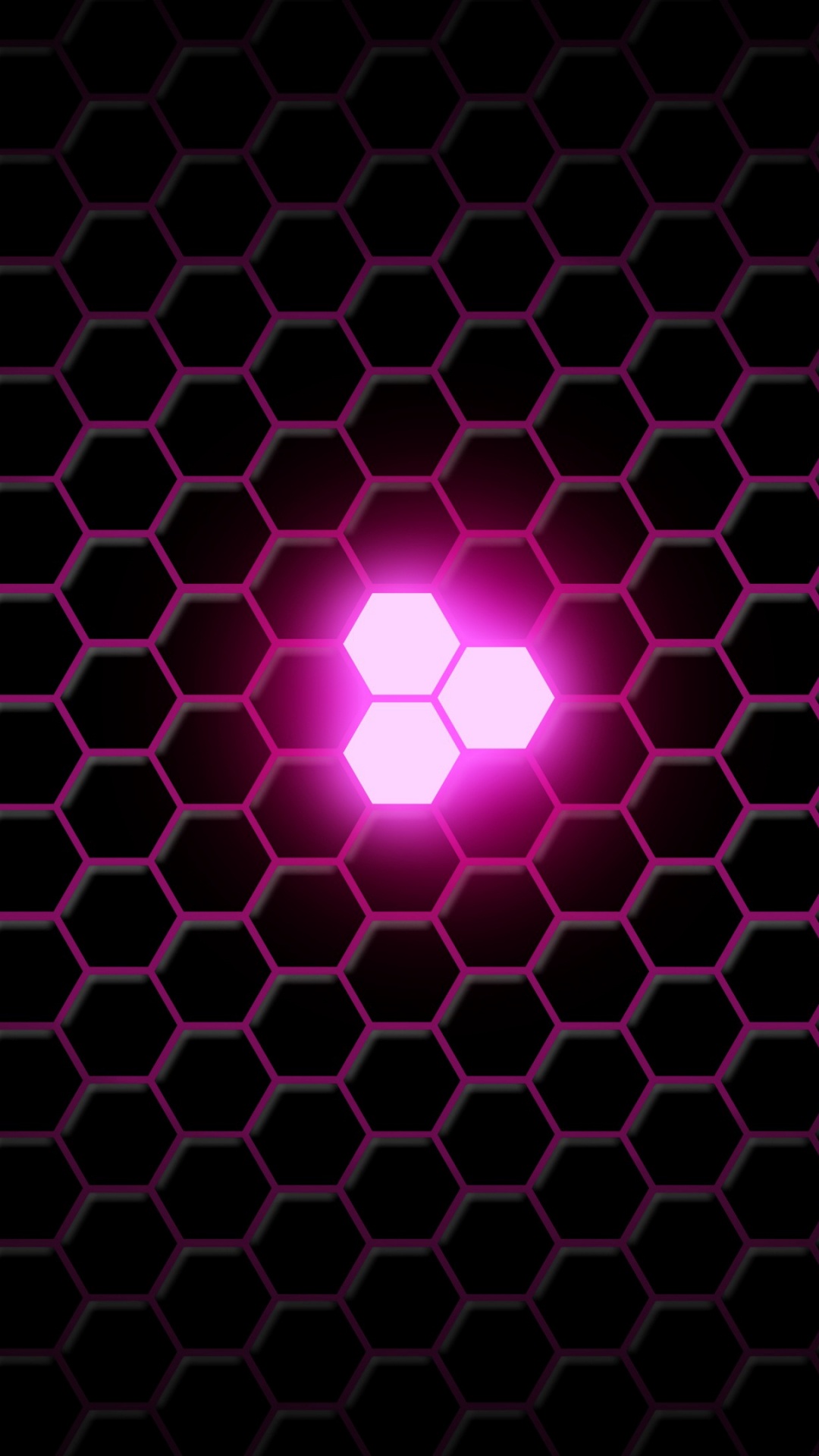 光, 紫色的, 品红色, 圆圈, 对称 壁纸 1080x1920 允许