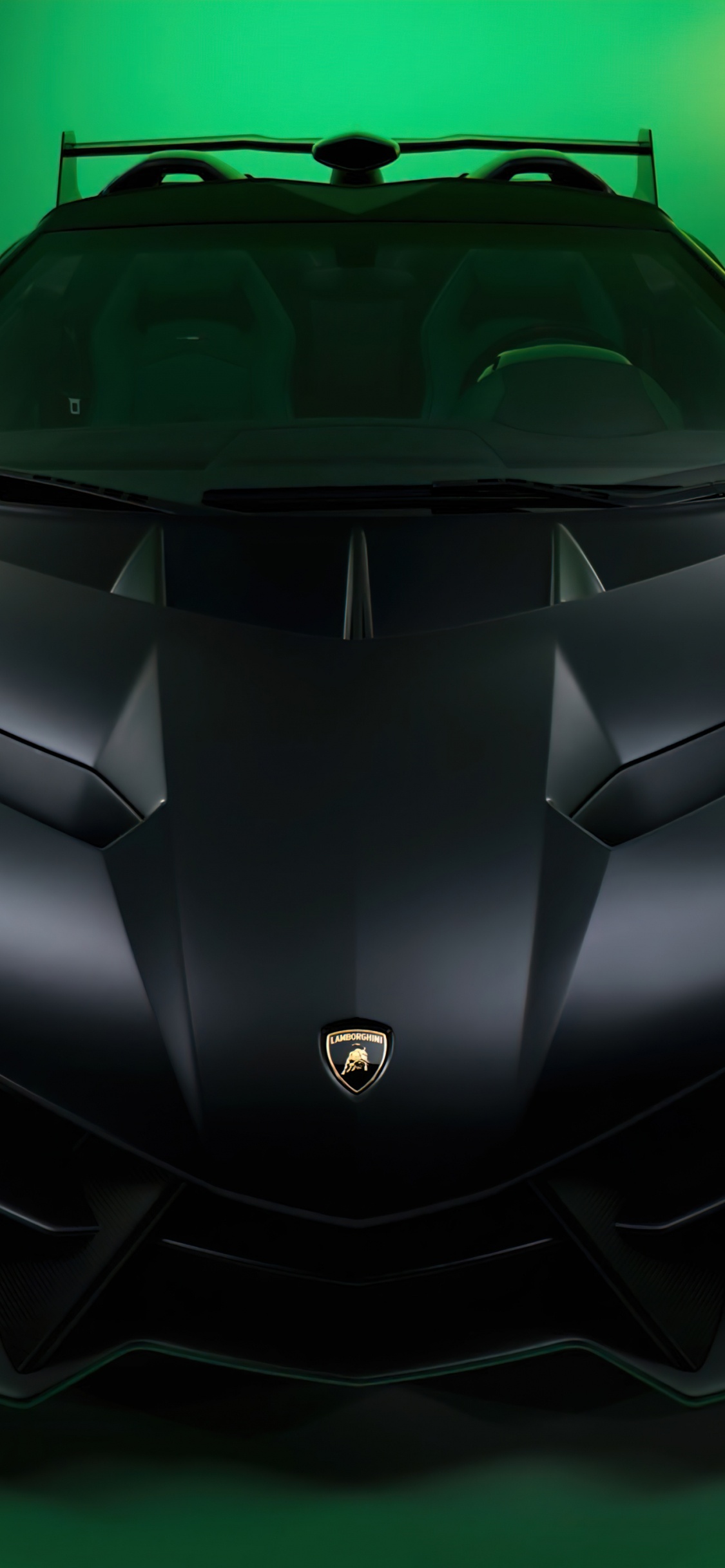 Lamborghini Black, Lamborghini Aventador SV, Lamborghini, Lamborghini Veneno, Lamborghini Urus. Wallpaper in 1125x2436 Resolution