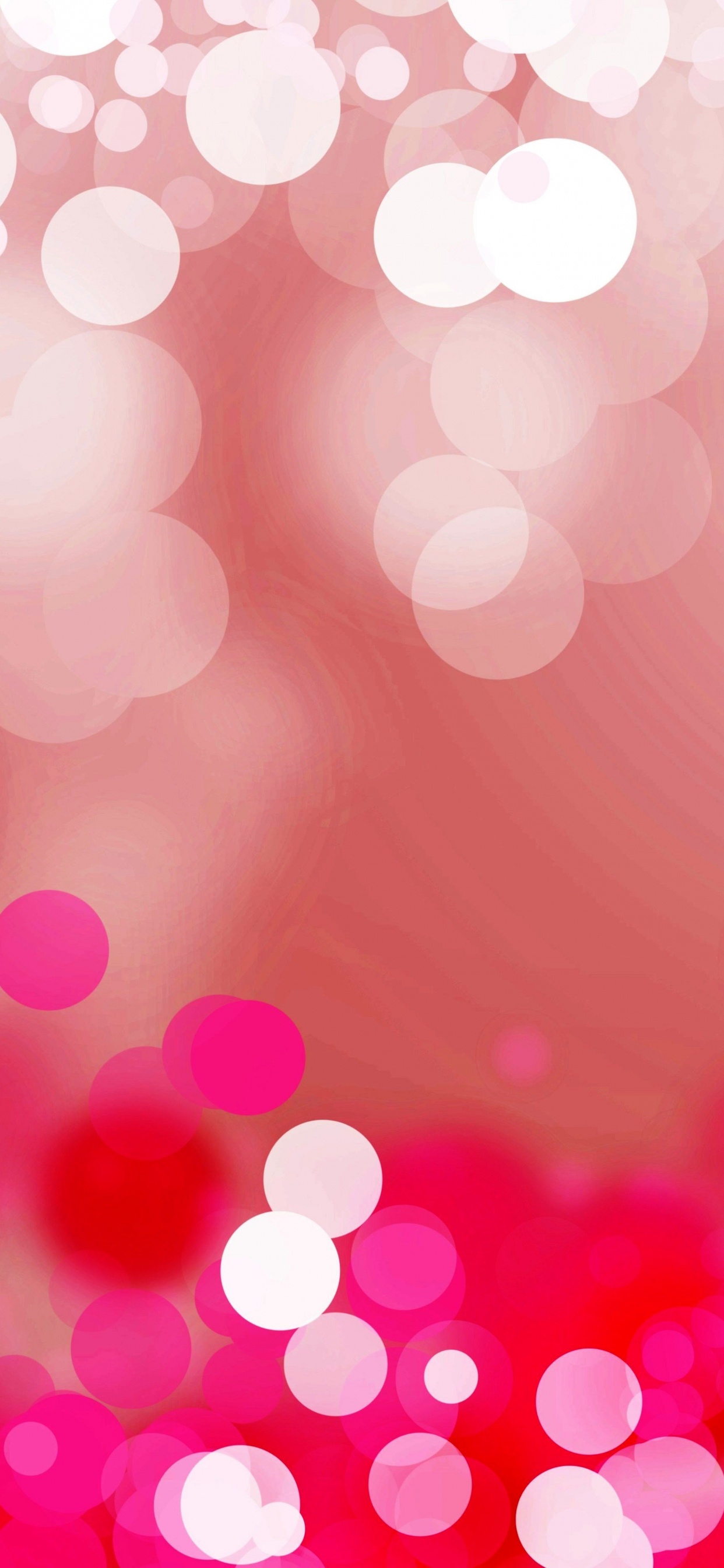 Red and White Bokeh Lights. Wallpaper in 1242x2688 Resolution