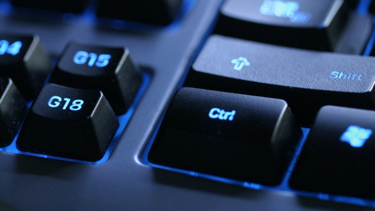 Schwarze Computertastatur Mit f 6. Wallpaper in 1280x720 Resolution