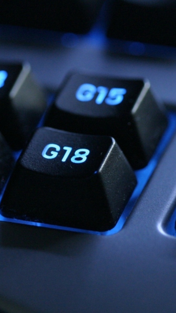 Schwarze Computertastatur Mit f 6. Wallpaper in 720x1280 Resolution