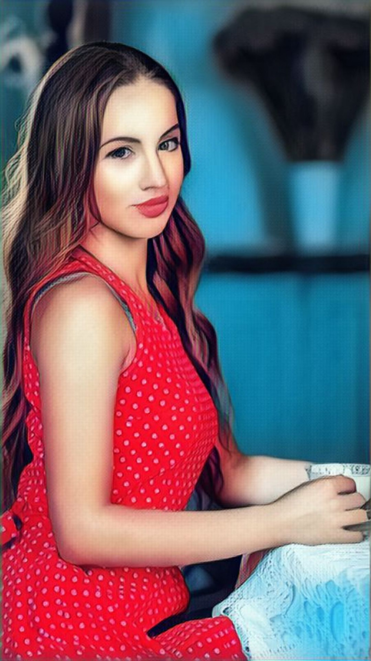 Beauty, Hair, Skin, Joint, Head. Wallpaper in 750x1334 Resolution