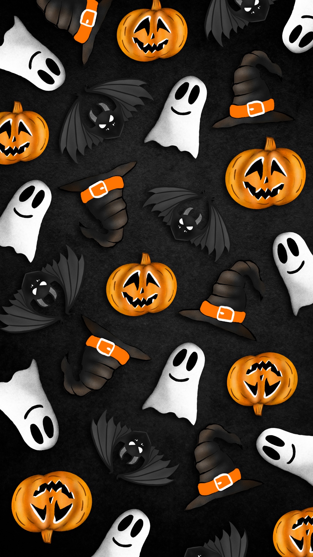 Jack o Lantern, Licht, Schwarz, Orange, Bernstein. Wallpaper in 1080x1920 Resolution